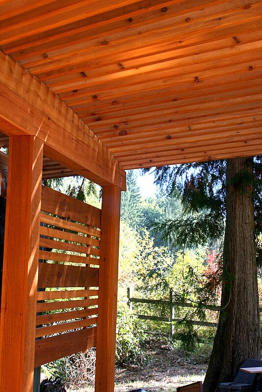 Awning for a Yurt