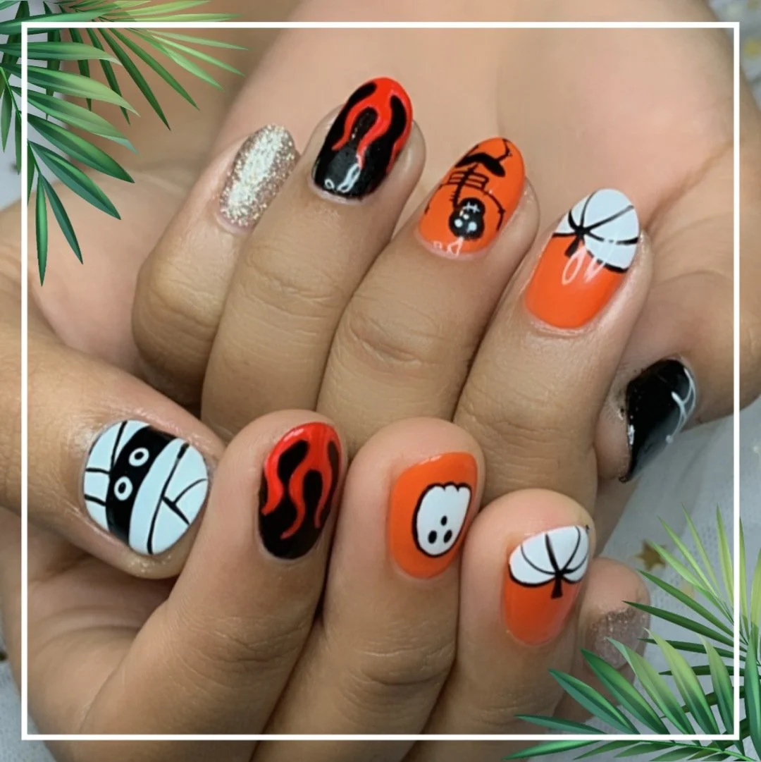 Nail Art Ideas Untuk Halloween