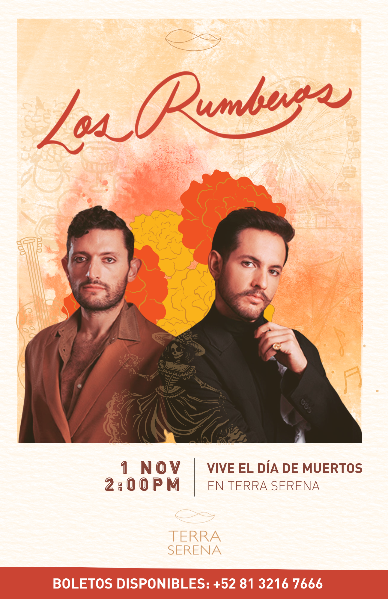 Vive el Día de Muertos en Terra Serena con Los Rumberos