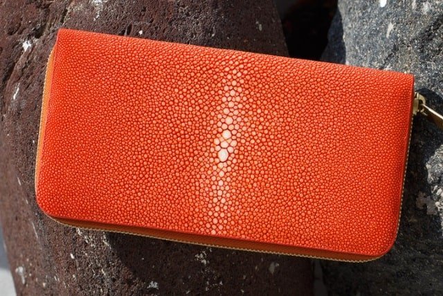 ガルーシャの長財布（オレンジ）