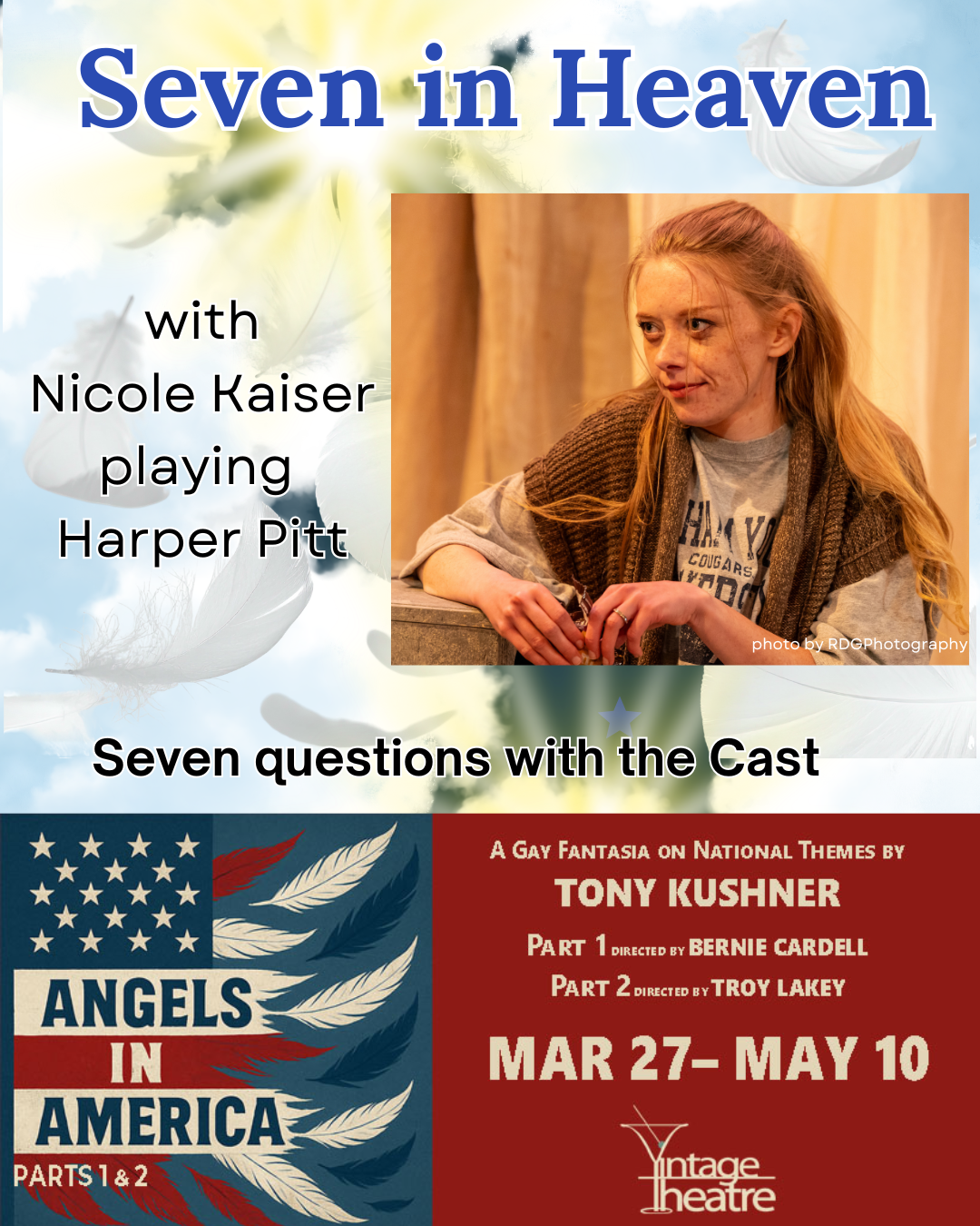 Seven in Heaven with Nicole Kaiser as Prior Pitt
