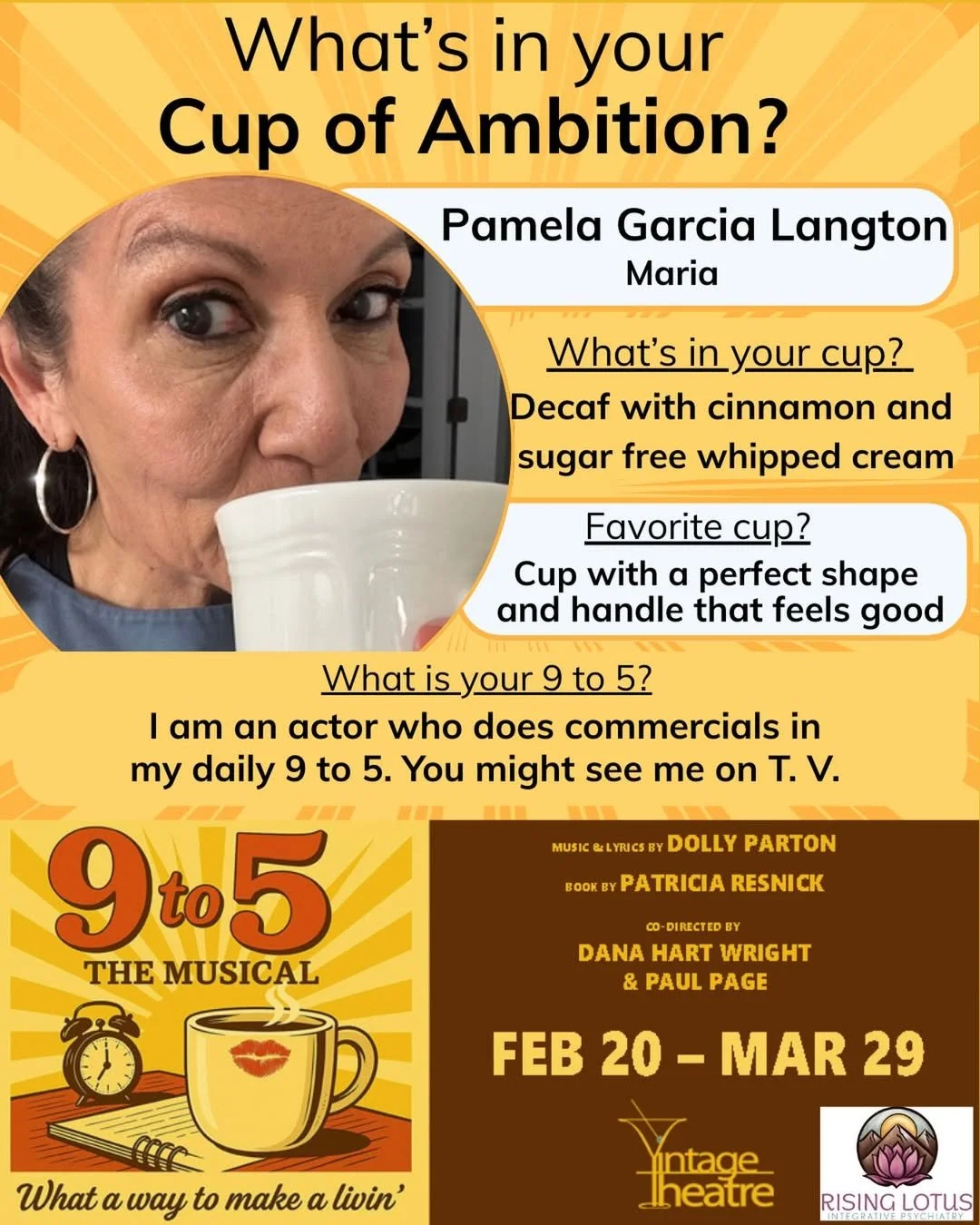 What’s in your Cup of Ambition: Pamela Garcia Langton