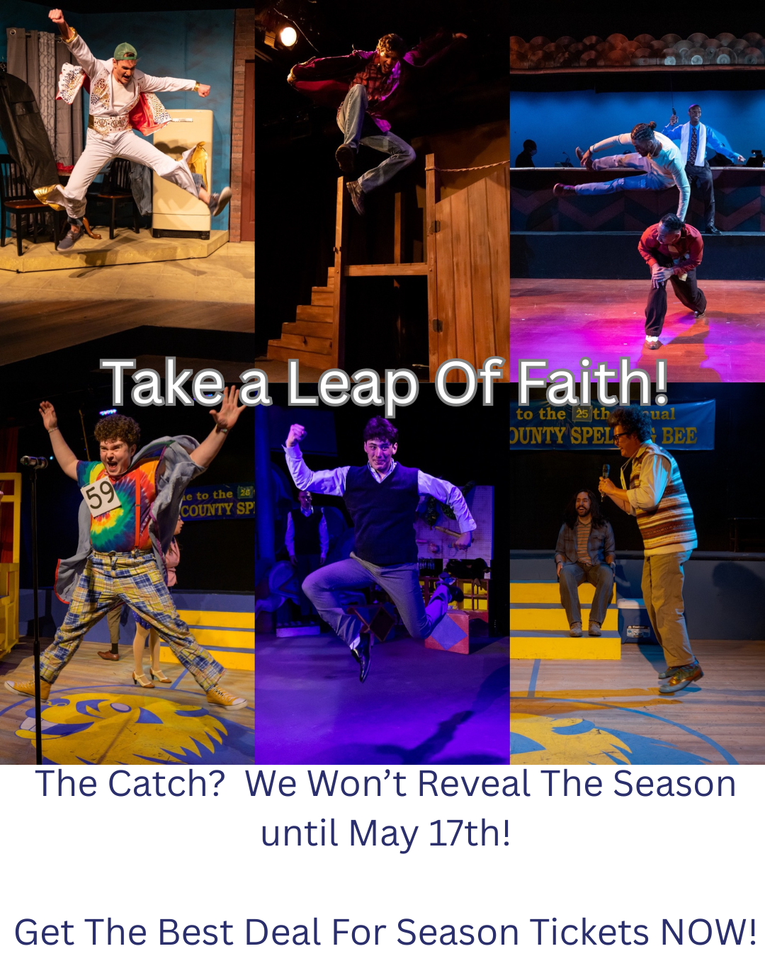 Leap of Faith Season Tickets