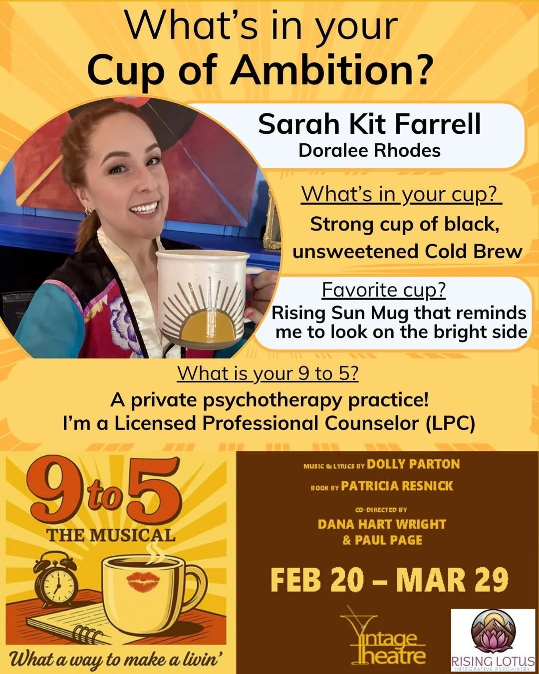 What’s in your Cup of Ambition: Sarah Kit Farrell