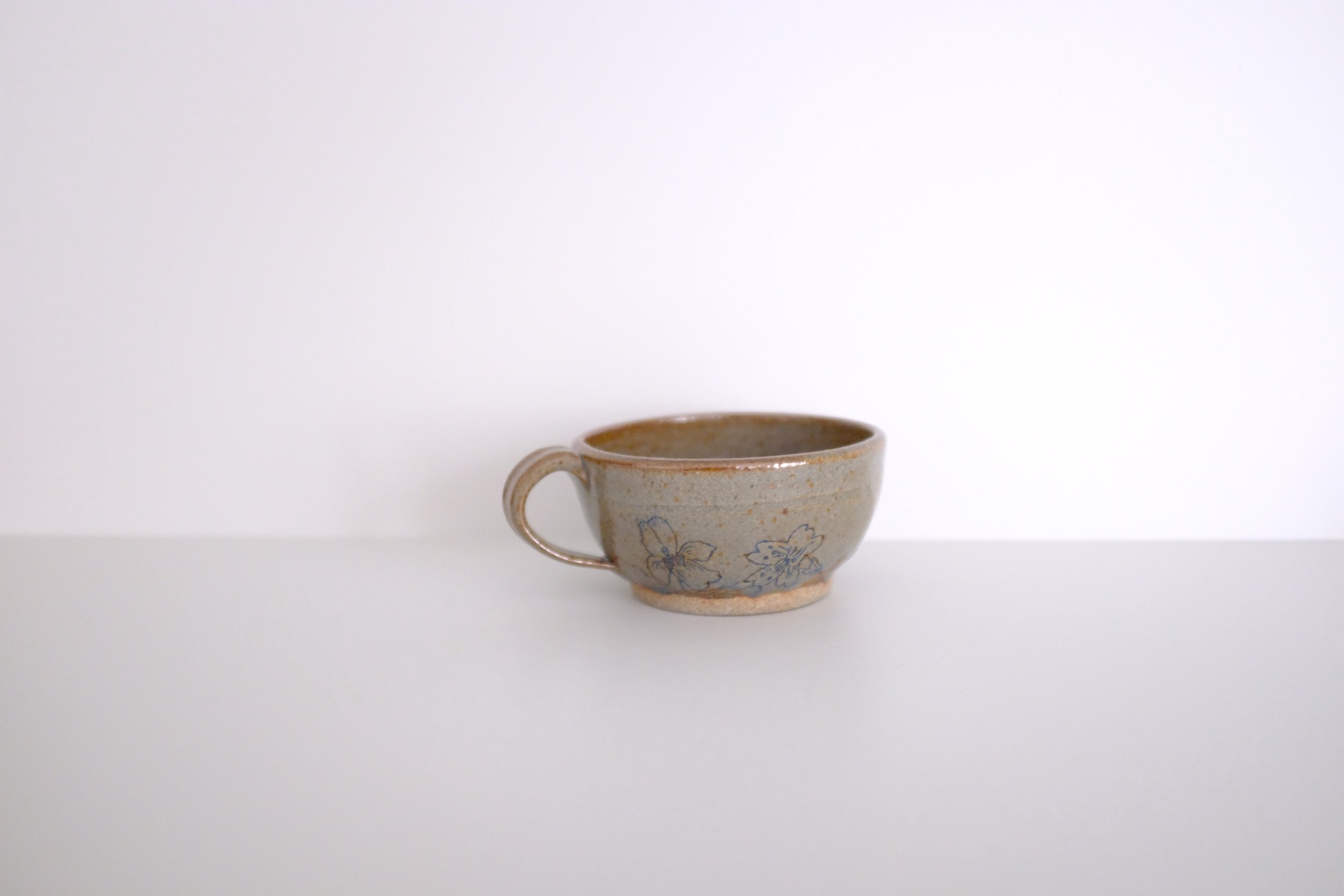 Monkeyflower cappuccino cup