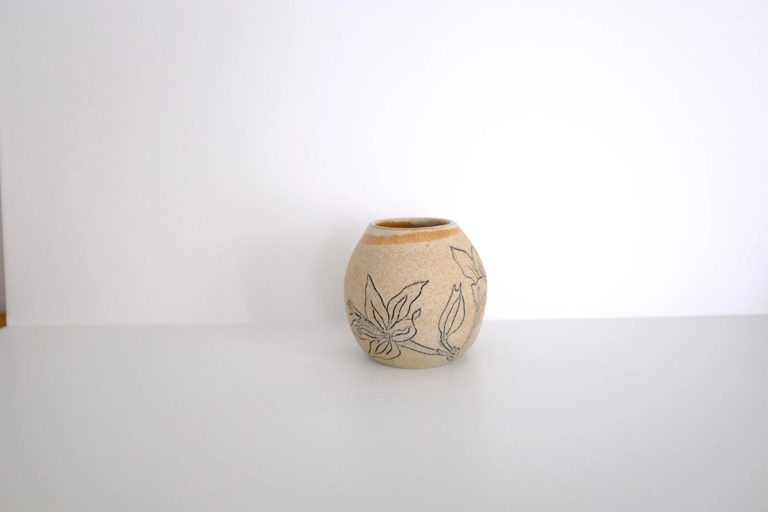 Western Azalea bud vase