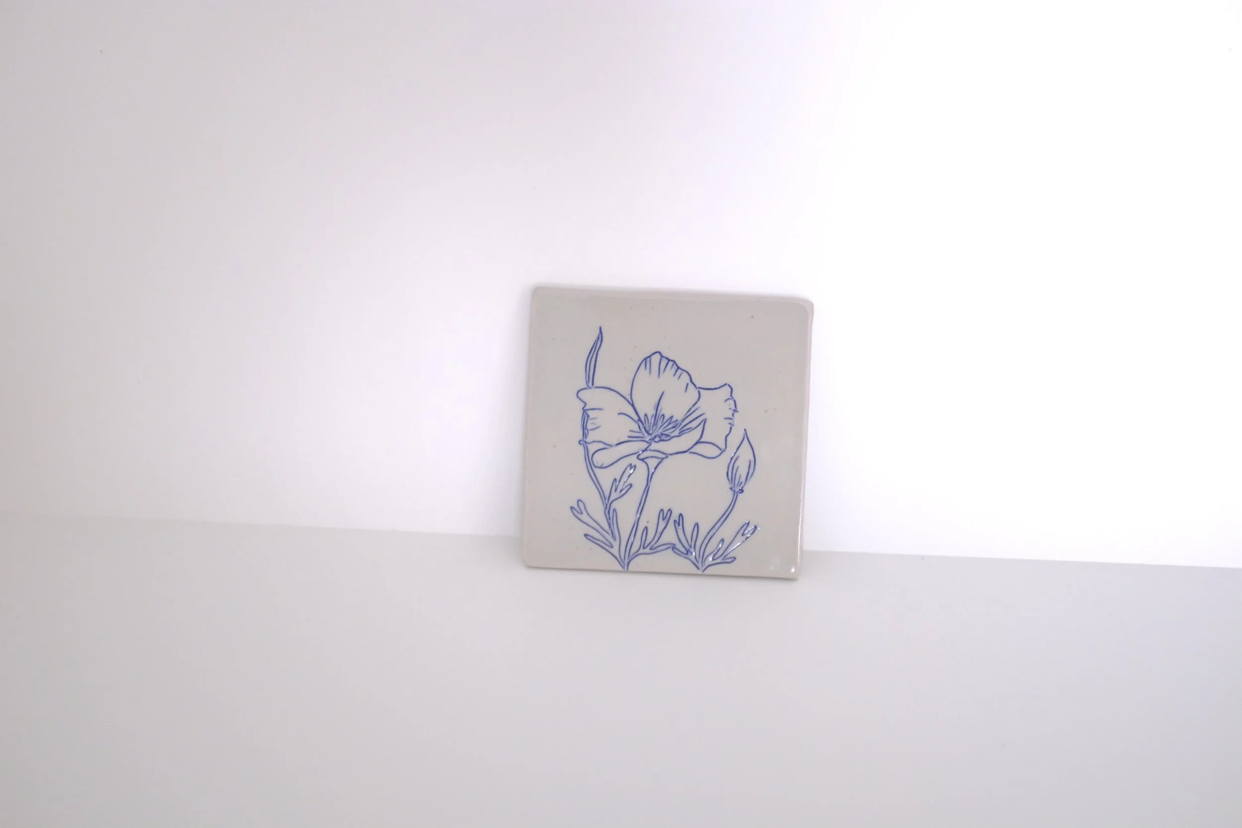 Poppy coaster