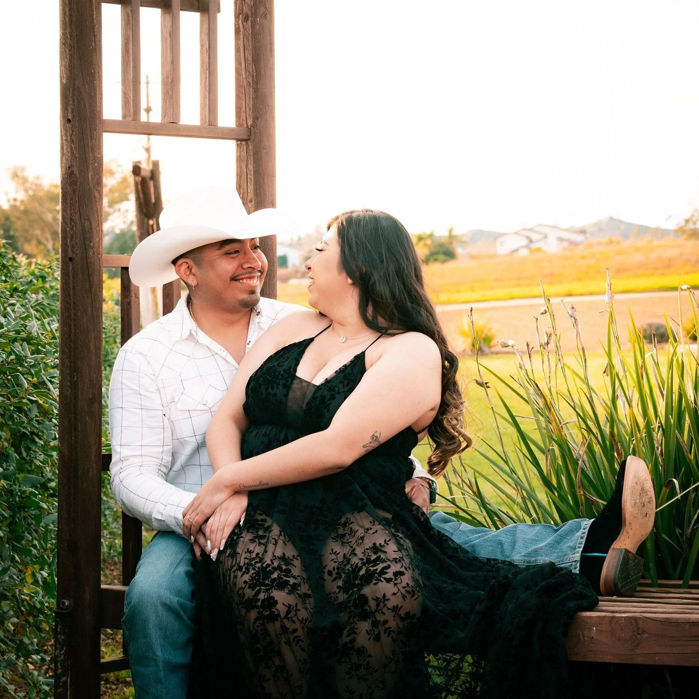 Sunset + a ranch + a couple totally in love = absolute magic.

German and Adrianna&rsquo;s engagement session was filled with warm light, open fields, and natural connection. There&rsquo;s just something about golden hour on a ranch that makes every 