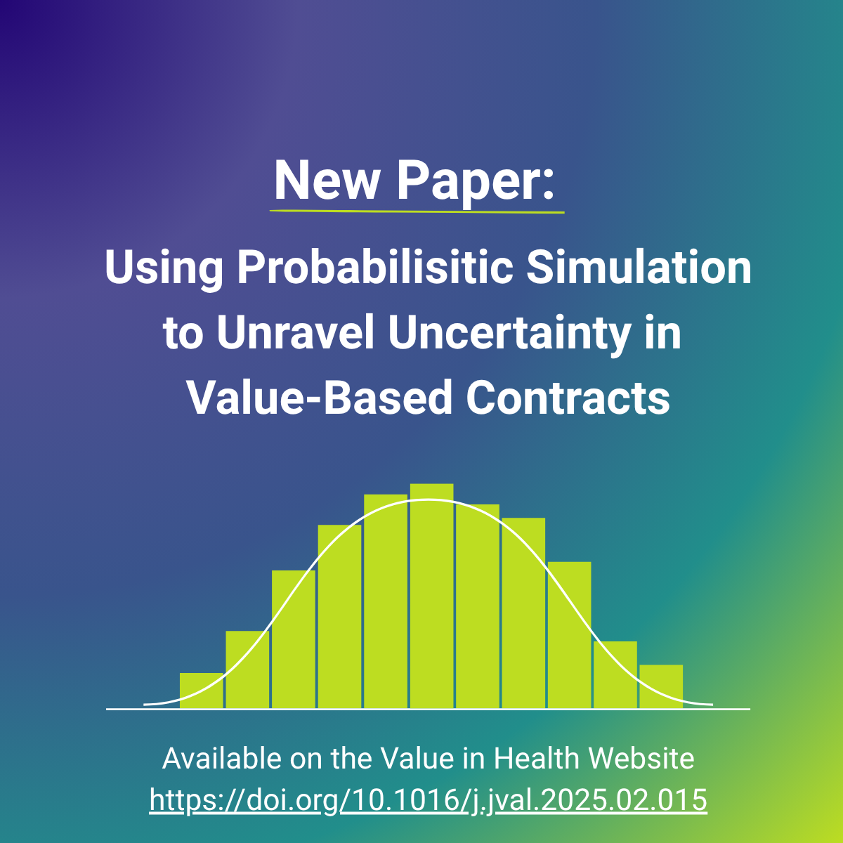 Making Sense of Uncertainty with Simulation: New Paper in Value in Health