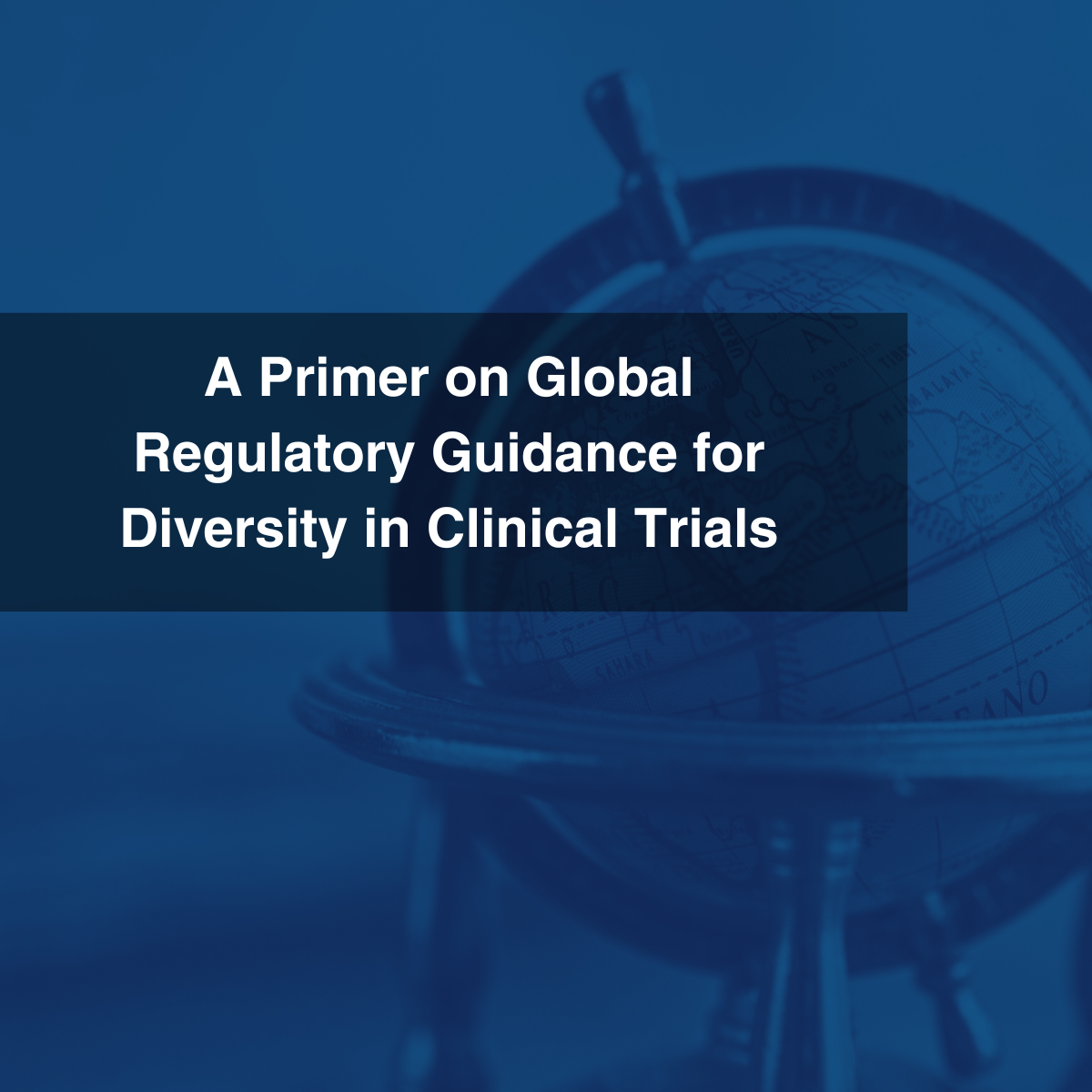 A Primer on Global Regulatory Guidance for Diversity in Clinical Trials