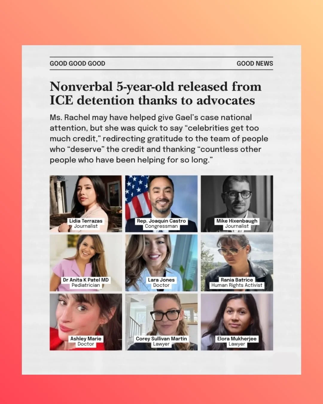 Call your local senators and reps! (202)-224-3121. Public pressure really works and has led to recent releases of children and congressional hearings on this issue! 