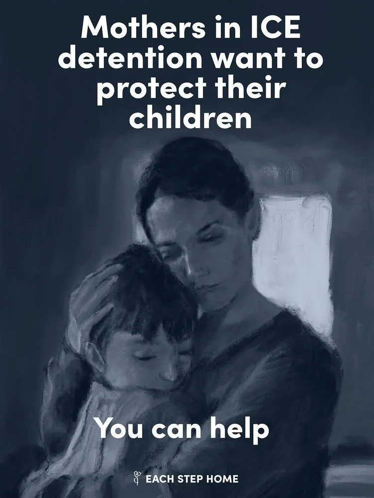 Text GO ESH to 50409 to automatically send a message to your congress member and senators calling for these inhumane detention centers to be shut down.