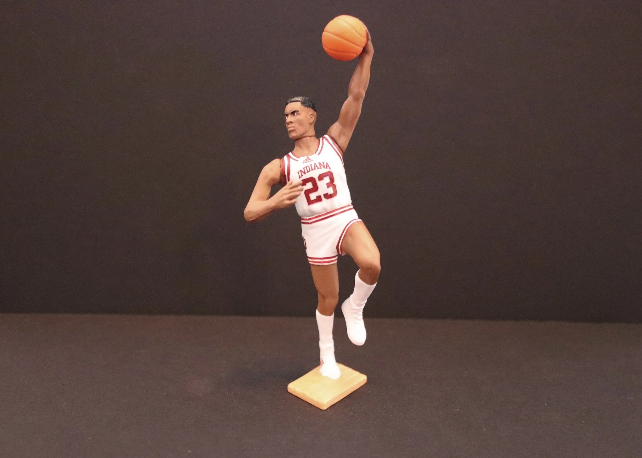 IU Indiana University Hoosiers Basketball Memorabilia: Trayce Jackson-Davis Custom Starting Lineup Action Figure