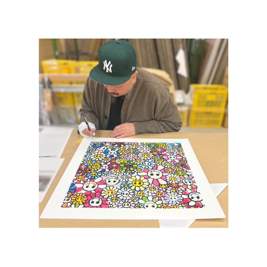 Homage to Takashi Murakami Flowers 3_P