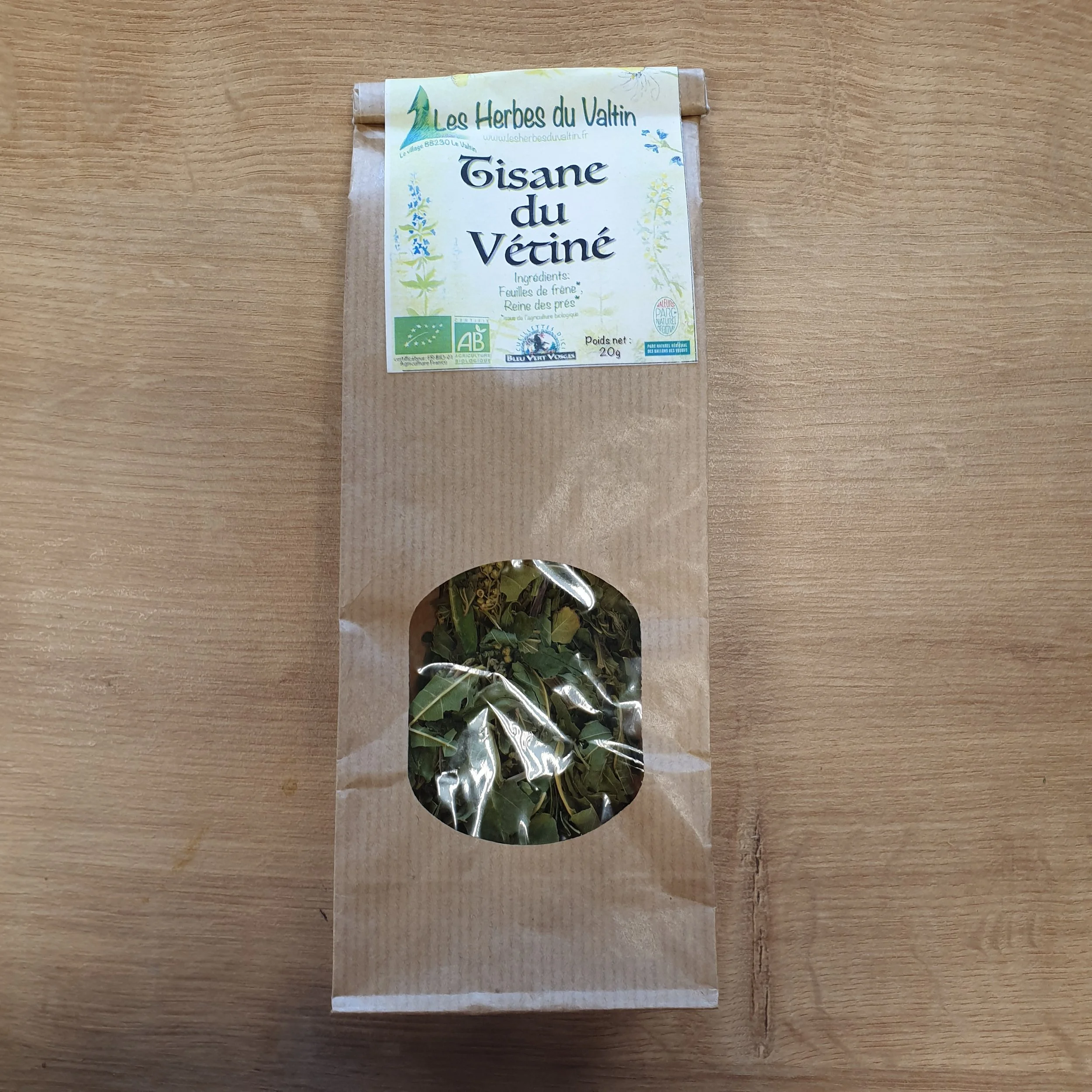 tisane du Vétiné