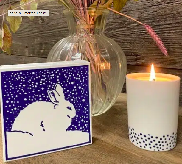 Allumettes Déco "Lapin"