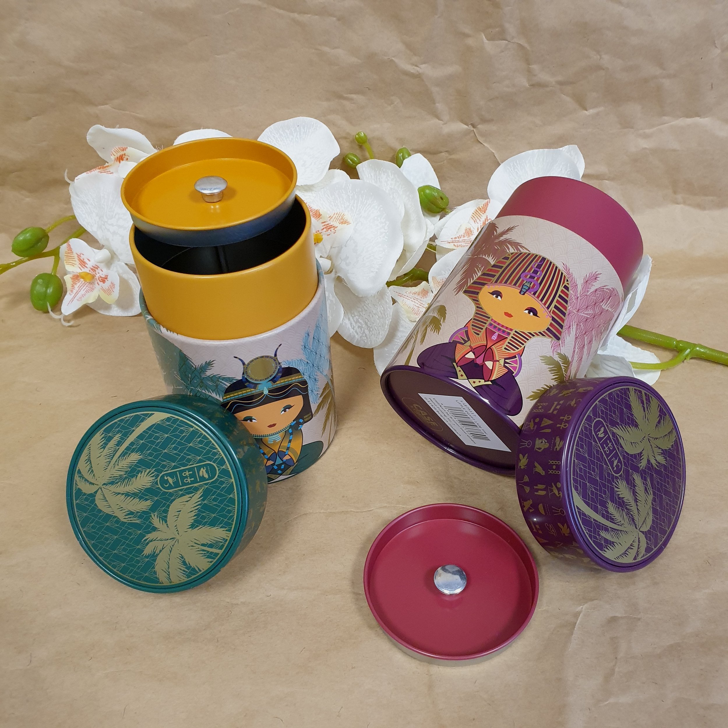 Boîtes à Thé "Little Cléopâtre"