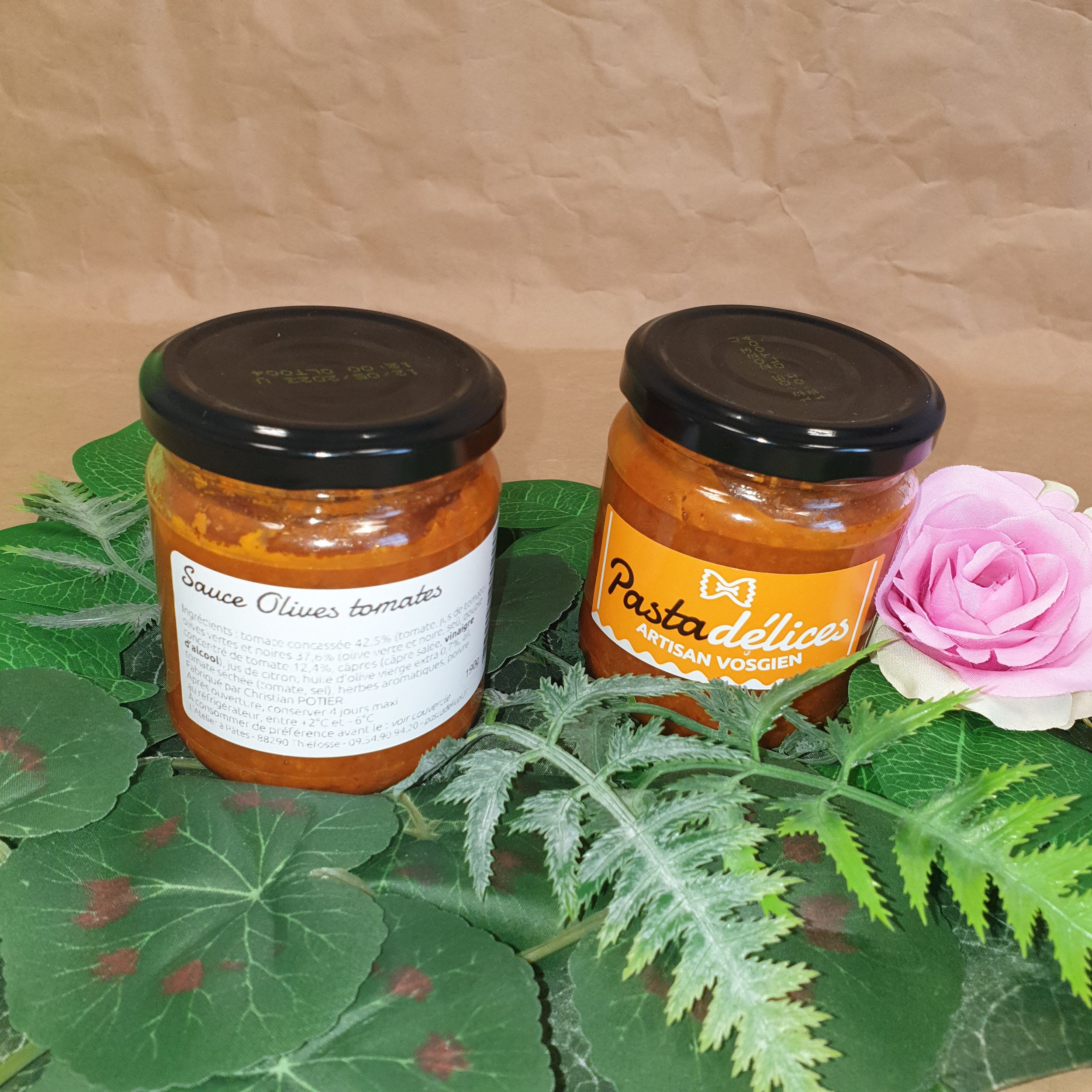 Sauce "olives-tomates"