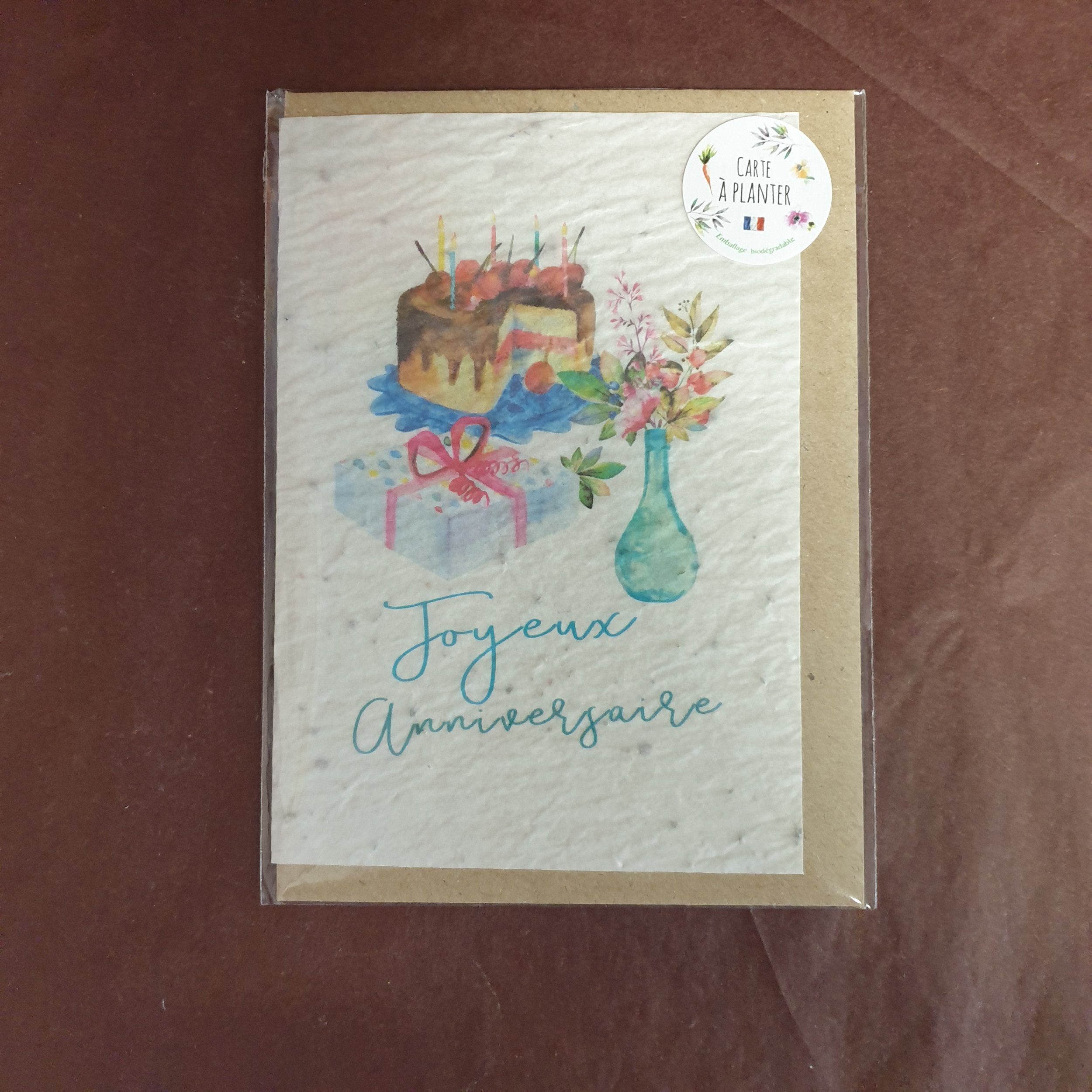 Carte "Joyeux Anniversaire"