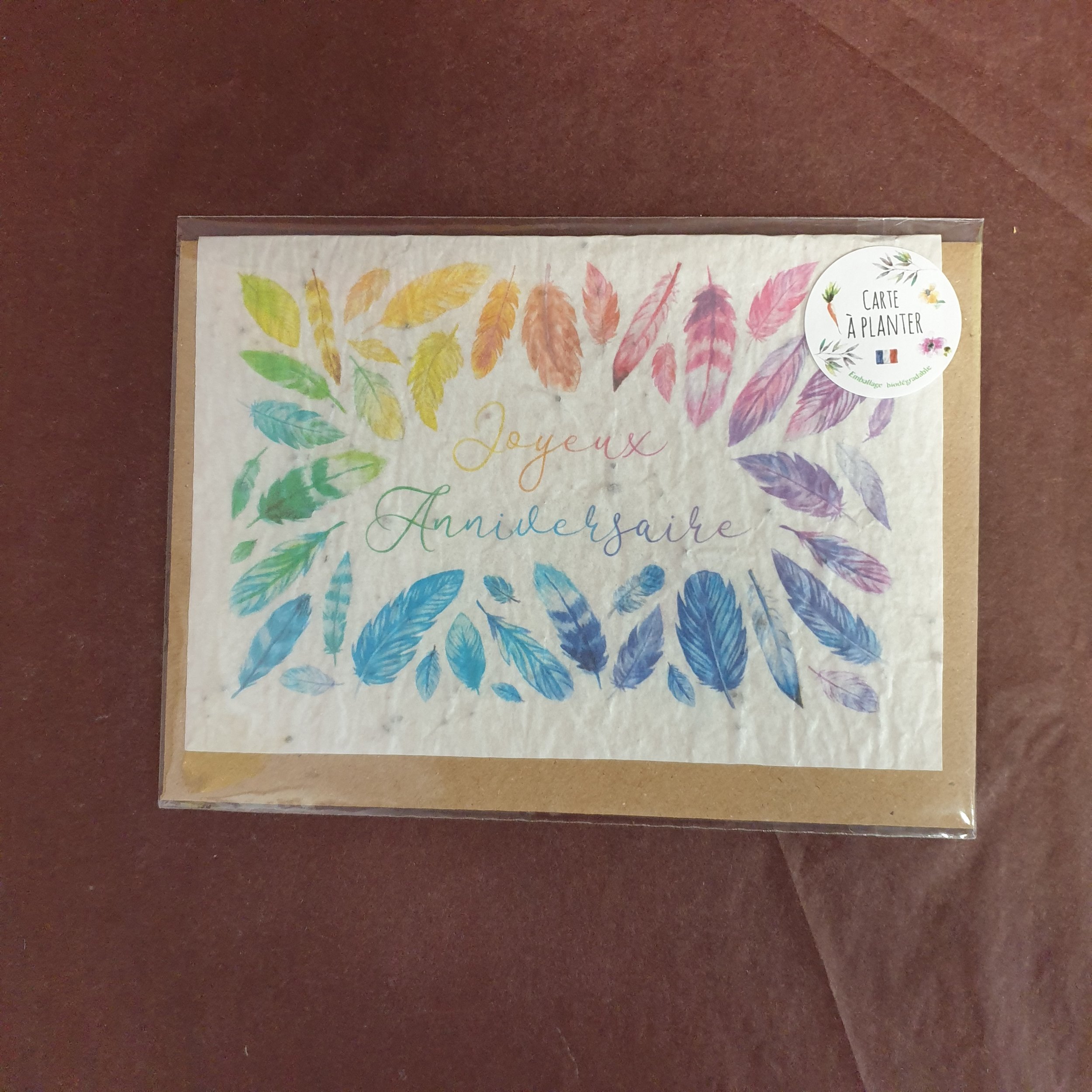 Carte "Joyeux Anniversaire"