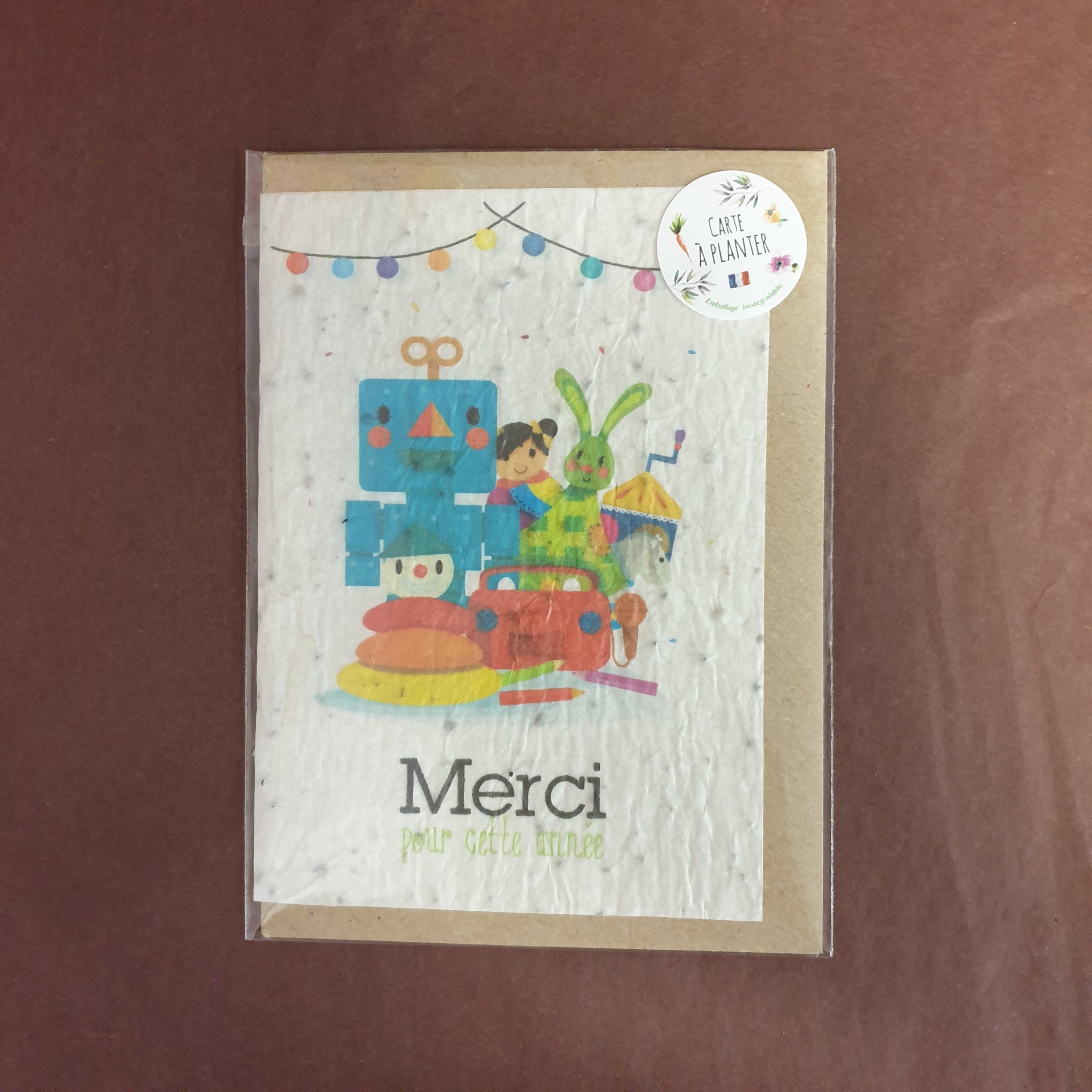 Carte "merci"