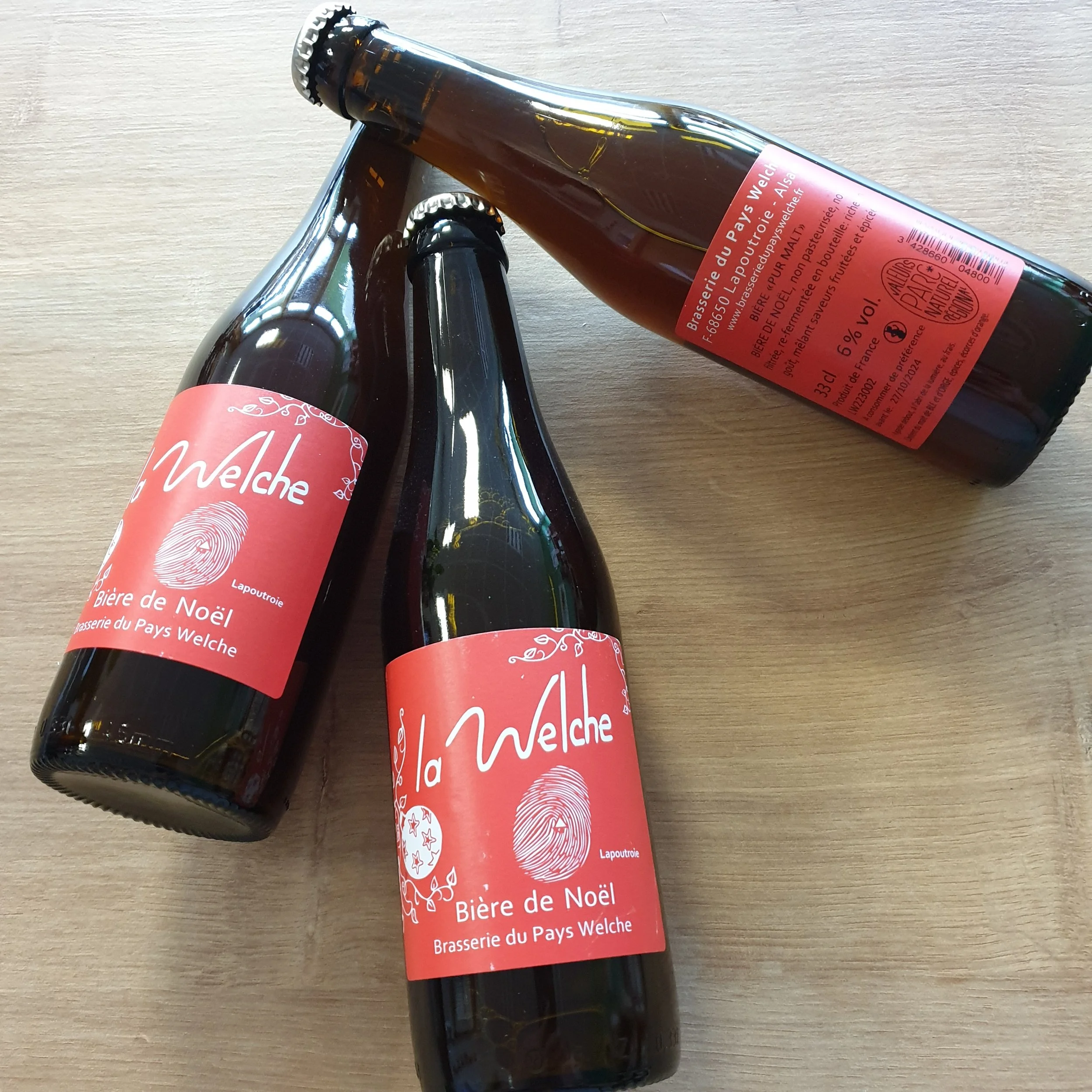 Bière de Noël "La Welche"  6% vol