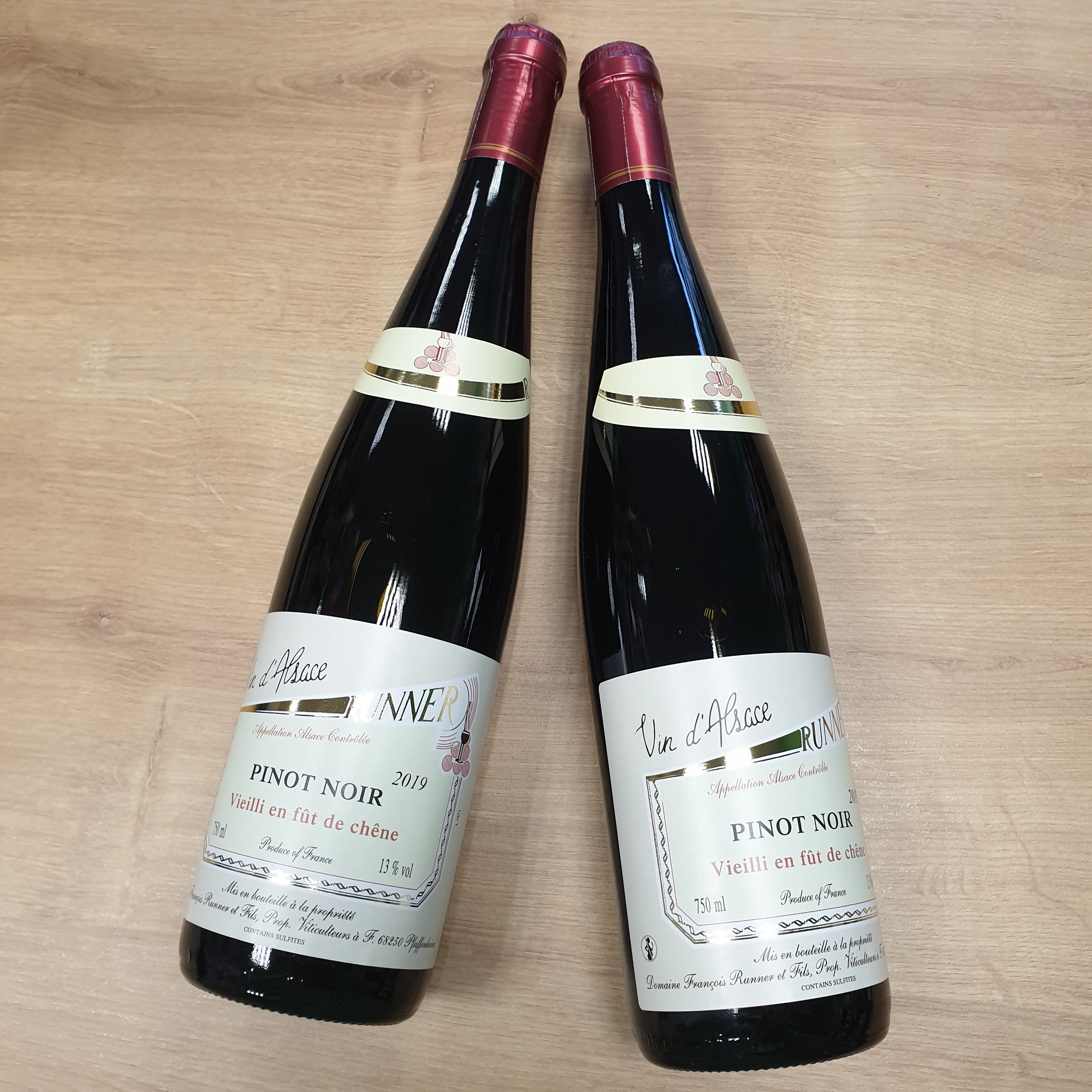 Pinot Noir "vieilli en fût de chêne" 75 cl