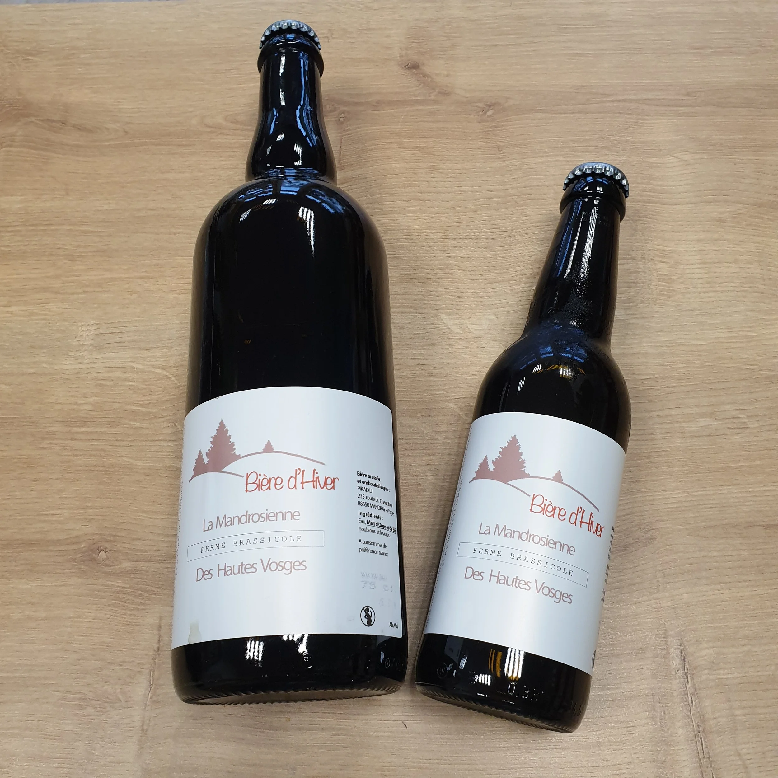 Bière  Brune d'Hiver "la Mandrosienne" 5,7% vol