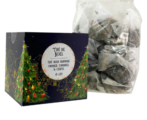 Cube "lThé de Noël" 20 Infusettes