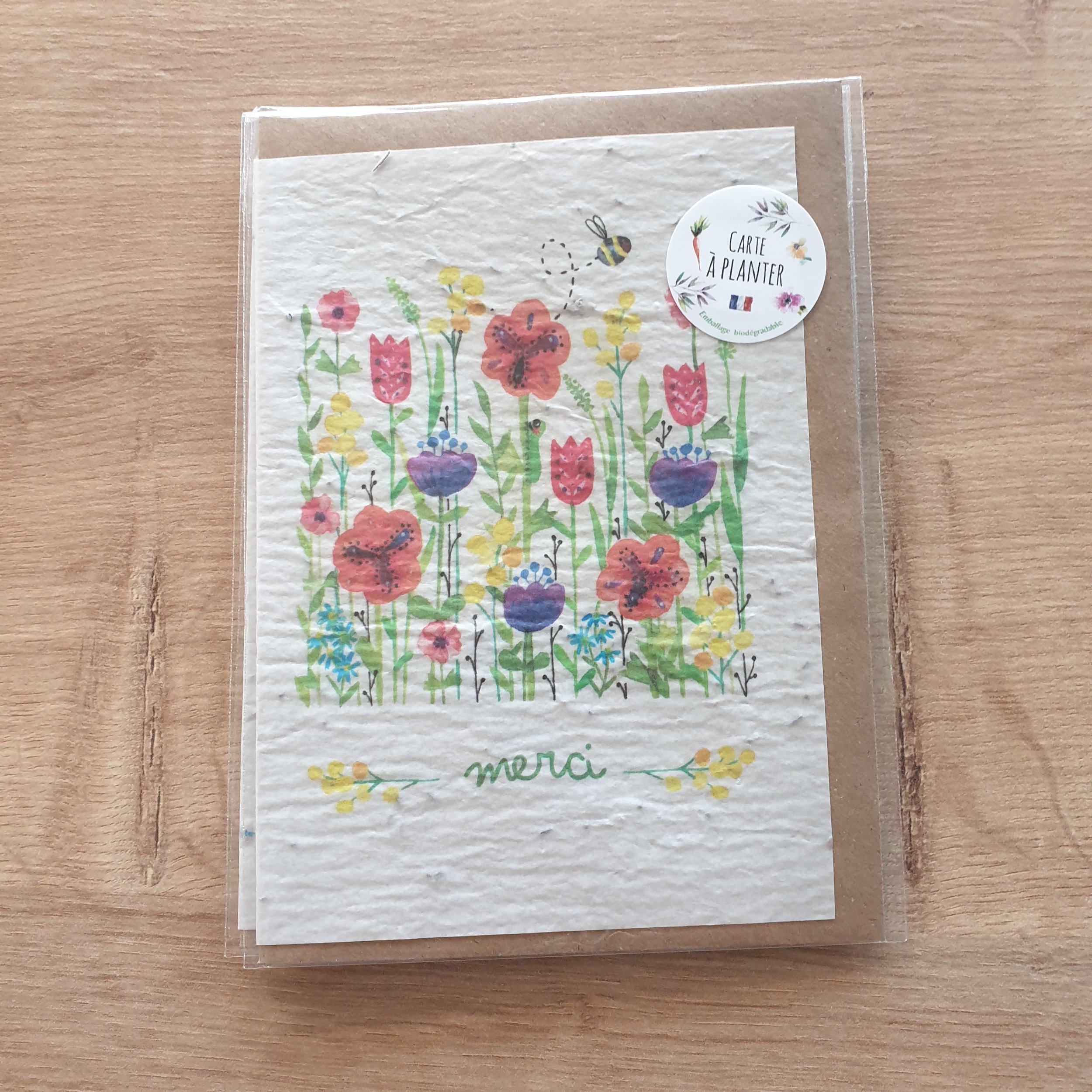 Carte "Merci"