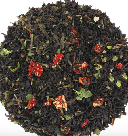Thé noir "fraise sauvage"