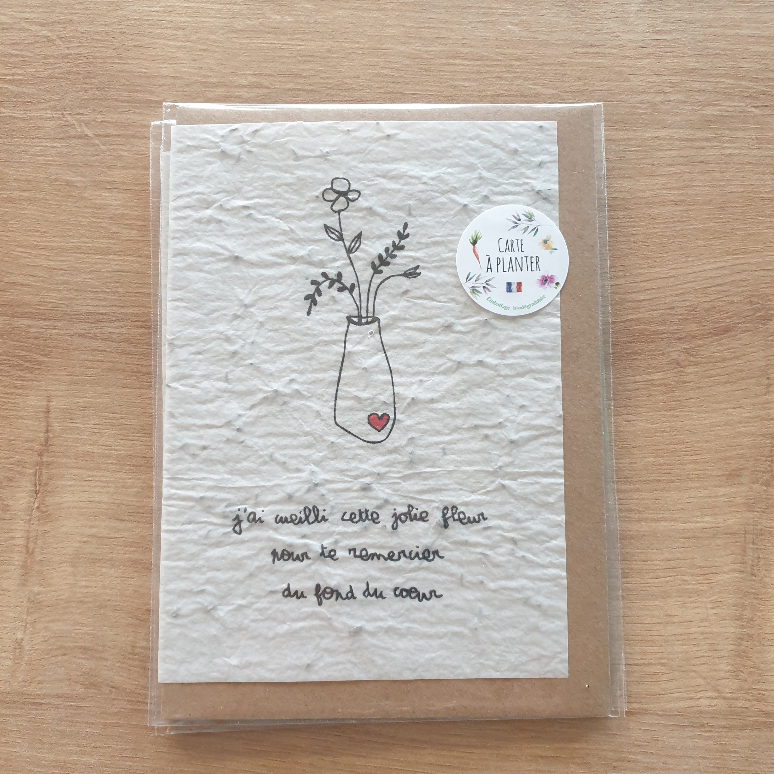Carte "Merci"