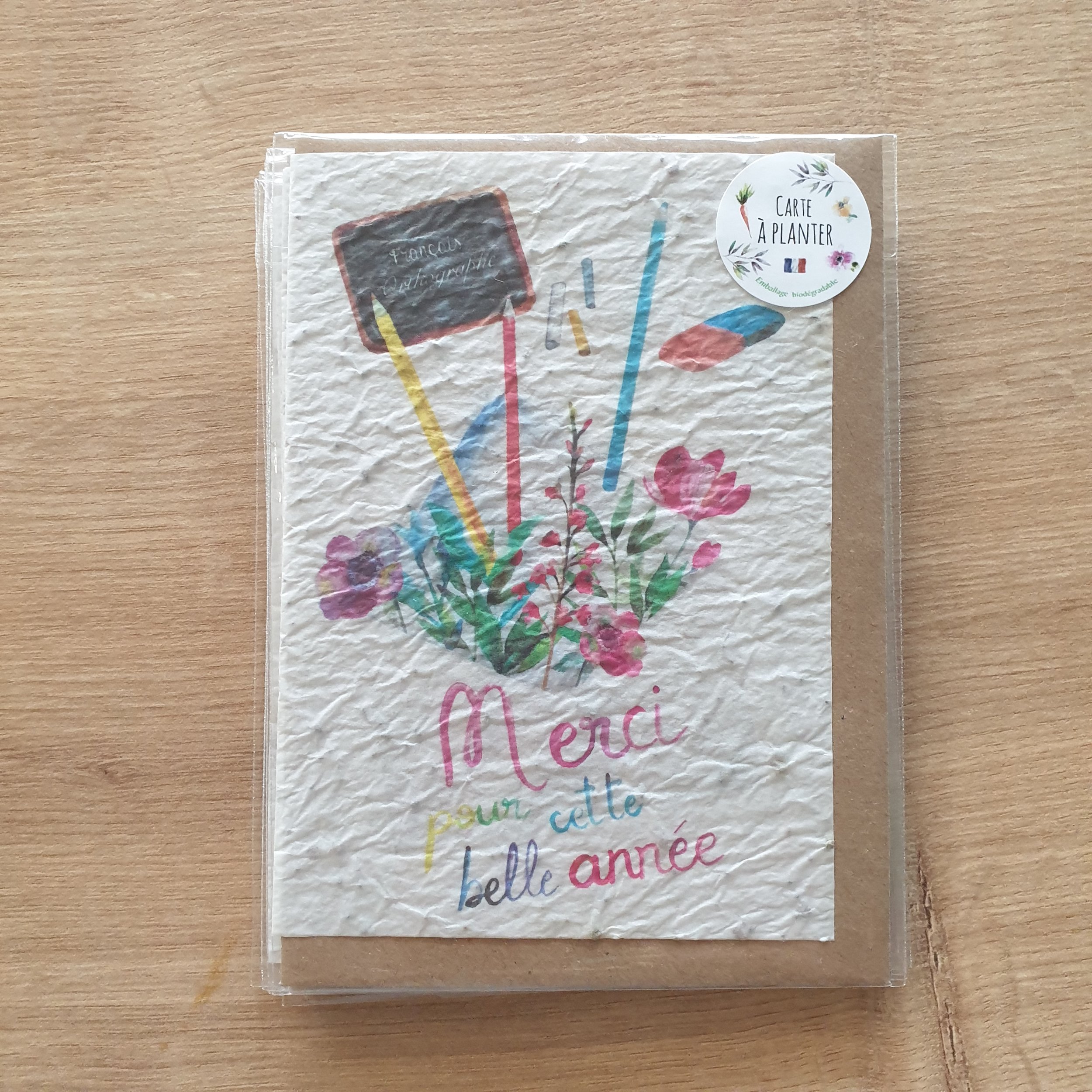 Carte "Merci"