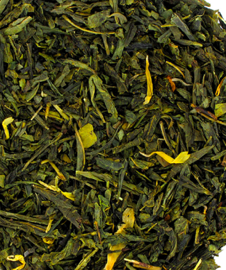 25 infusettes "Sencha Abricot Caramel"