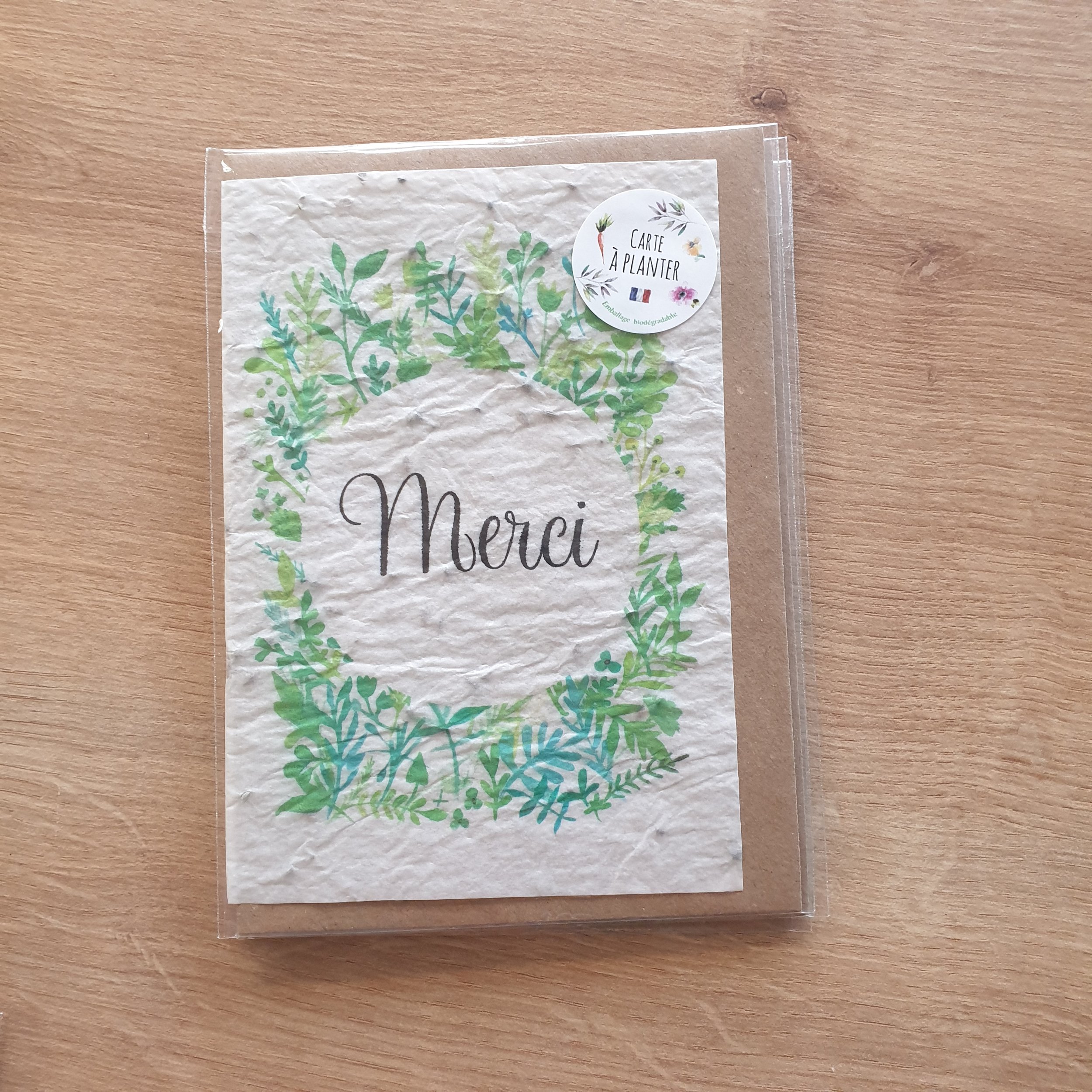 Carte "merci"