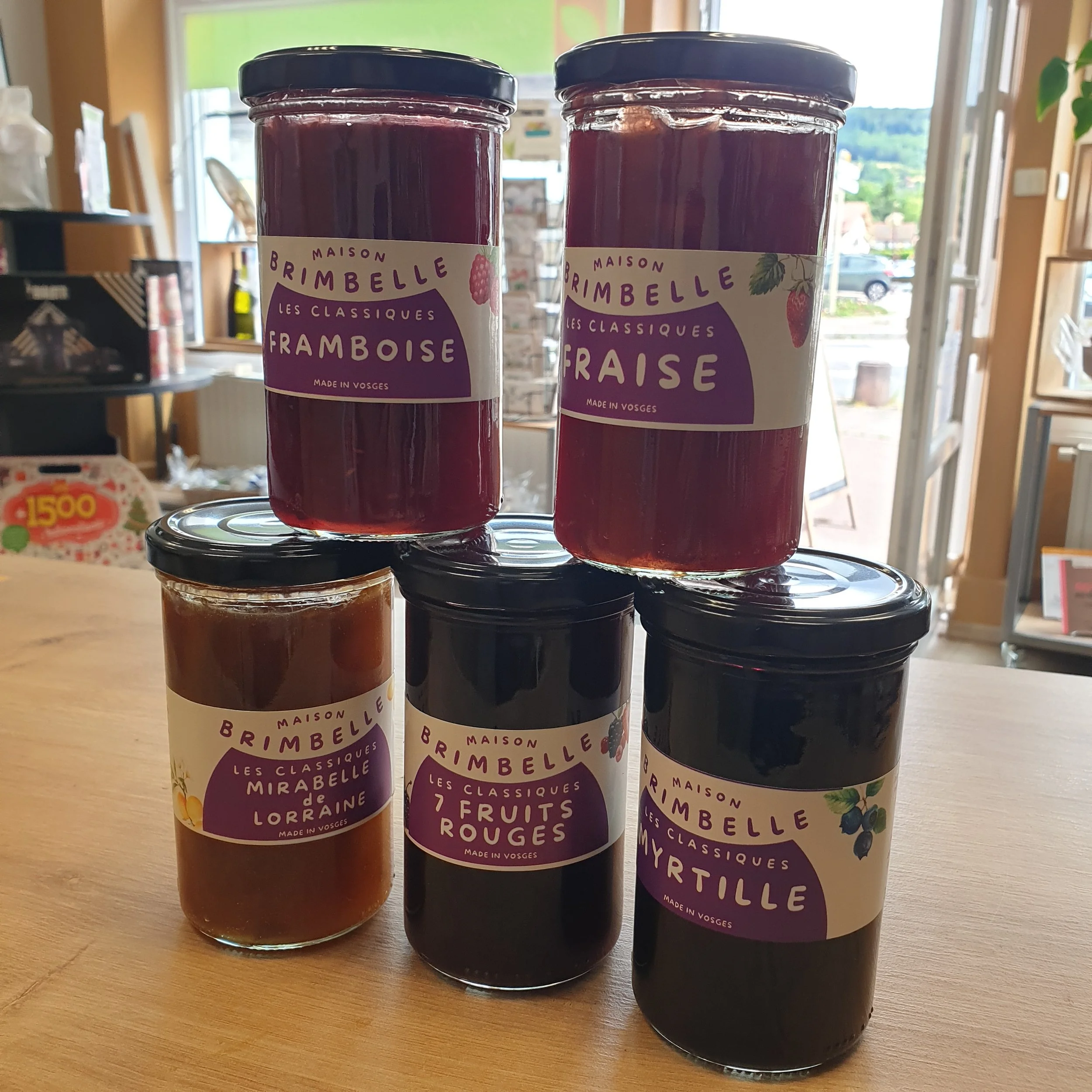 Confiture "Classique maison brimbelle" 300 gr