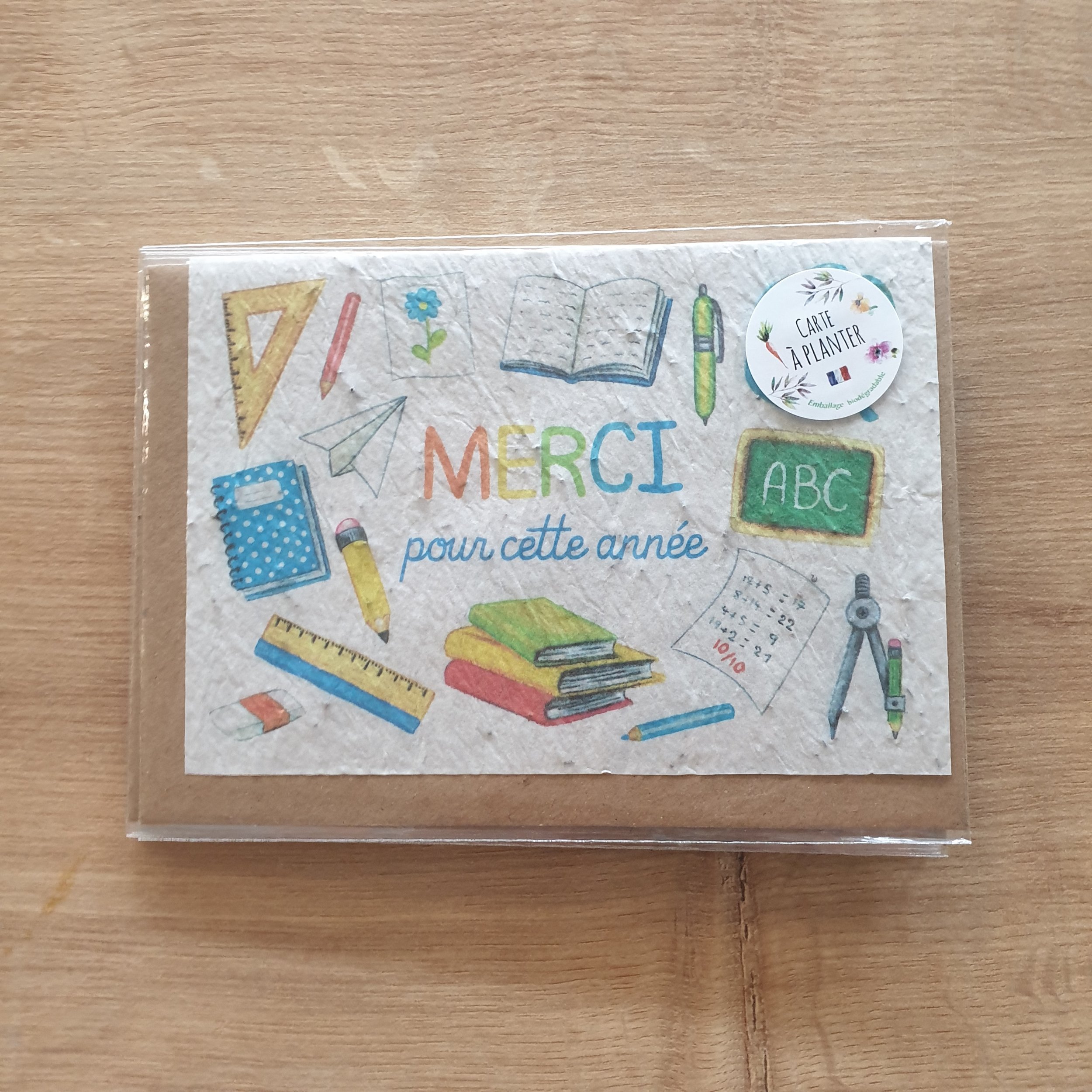 Carte "merci"