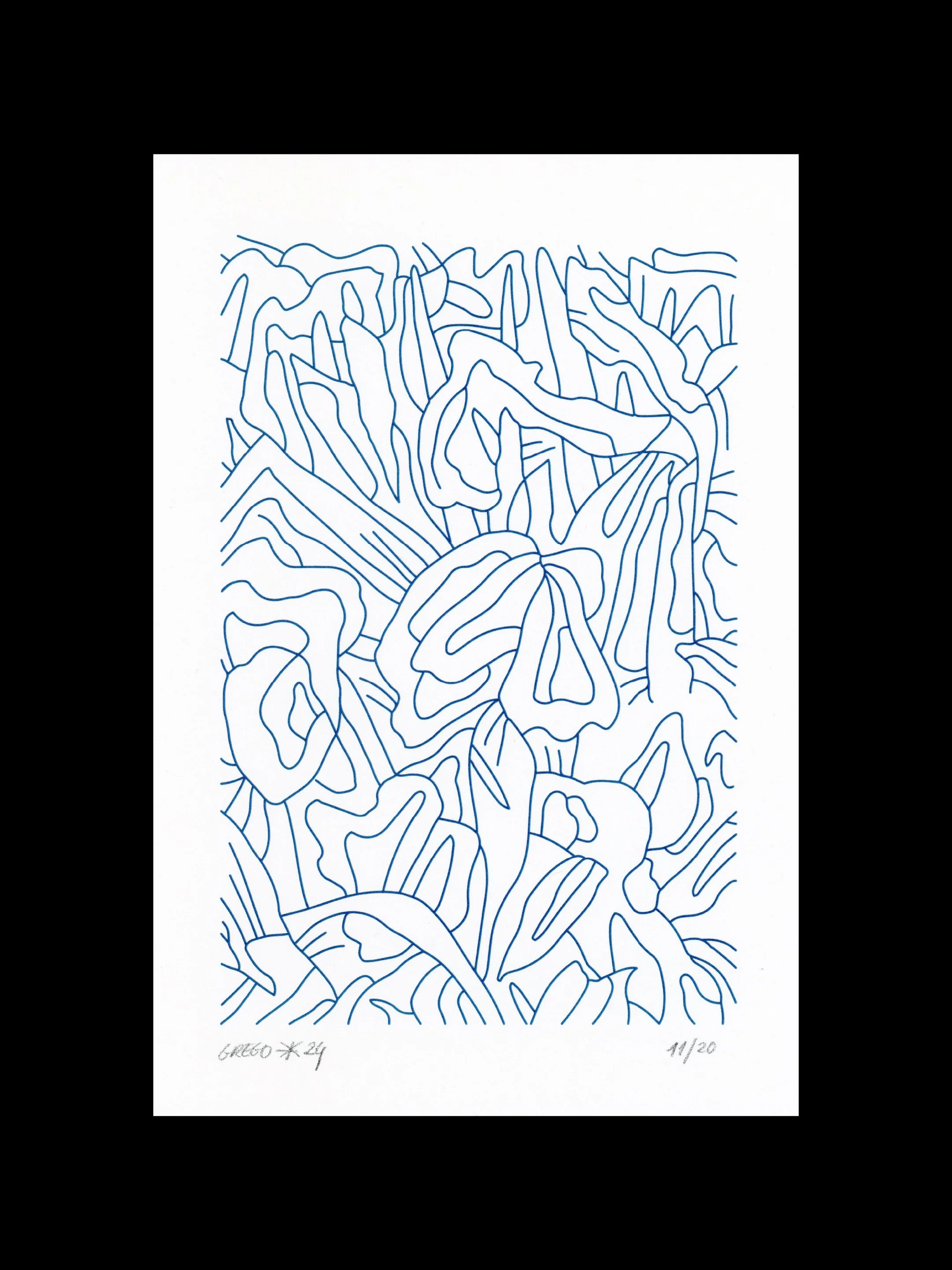 Nature abstraite – Illustration A4