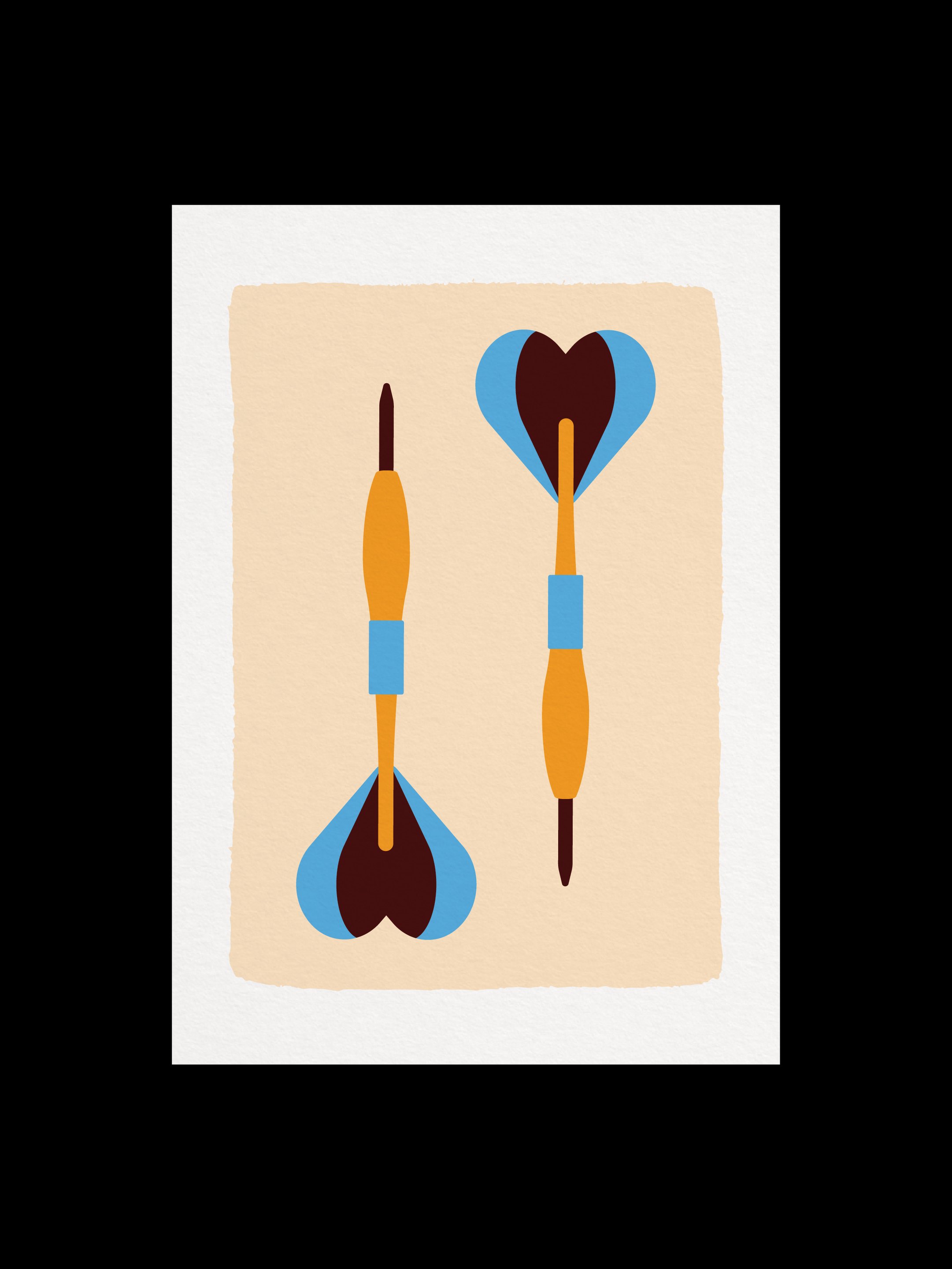 Fléchettes – Illustration A5