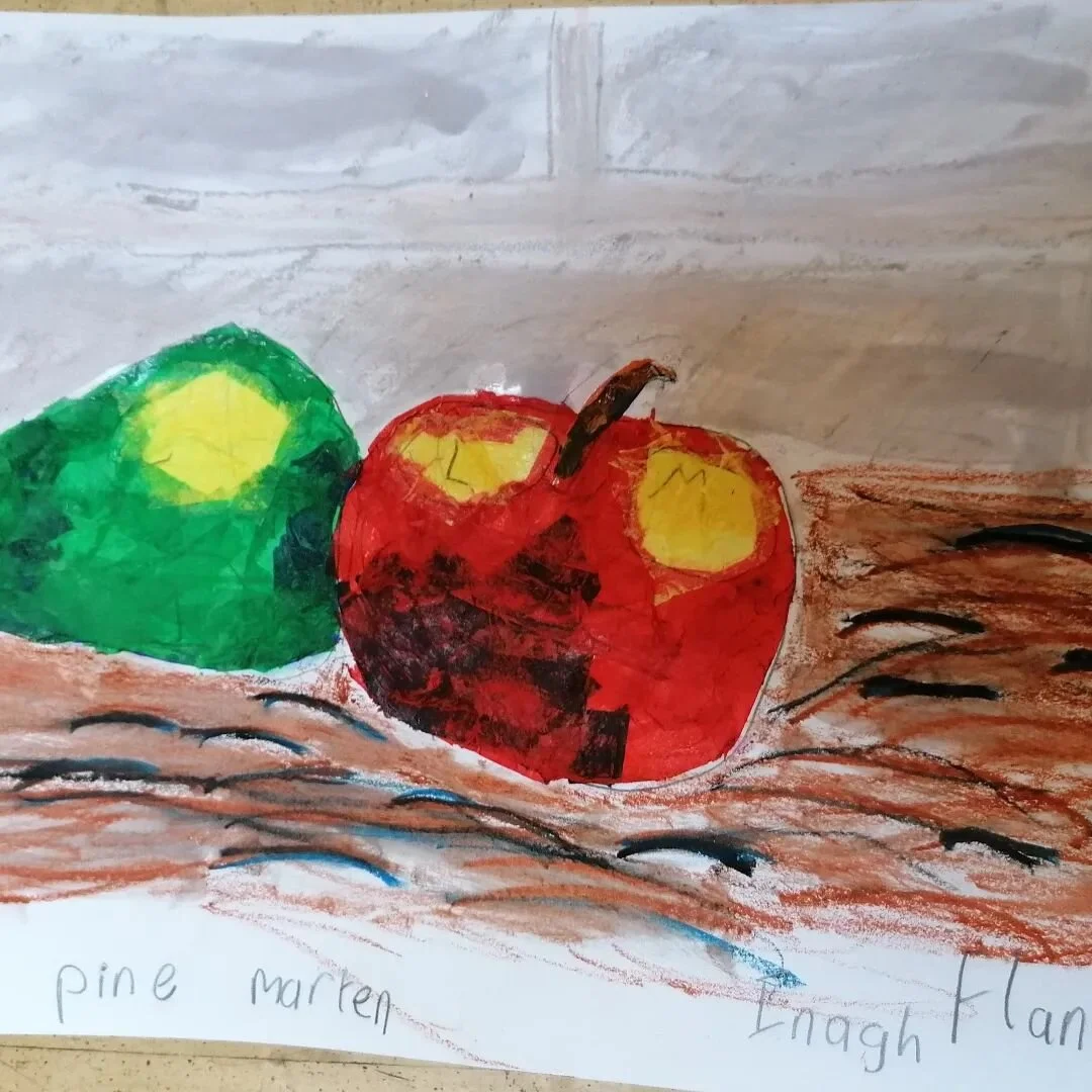The Pine Marten class finished too. A really great bunch of Still Lifes!!! They look good enough to eat.
#kidsartclasses #kerryarts #kerry #kerrycountyarts #traleearts #tralee #artclasses #artclassesforkids