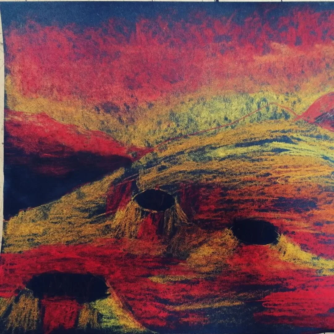 The Pine Marten class created strange chalk pastel planets. Are they inhabited? Is there anybody out there? E.T. 📞

#kidsartclasses #kerryarts #kerry #kerrycountyarts #traleearts #tralee #traleeart #artclasses #artclassesforkids #chalkpastel #chalkp
