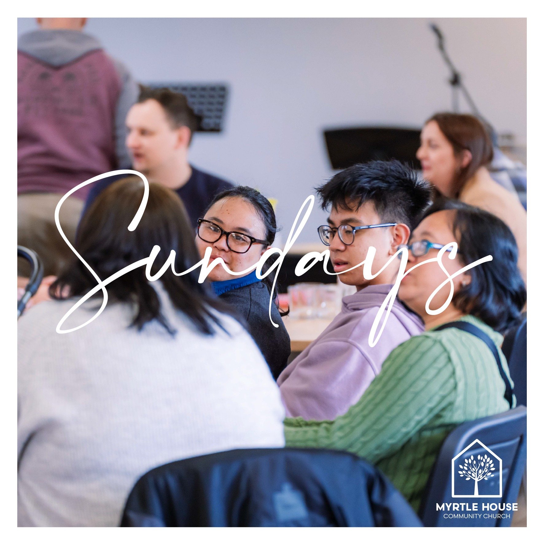 ☀️ Sunday&rsquo;s coming &ndash; and you&rsquo;re invited!

Join us at 10:30am this Sunday at Myrtle House for our morning gathering. Whether you&rsquo;re exploring faith or looking for a place to feel at home, there&rsquo;s a seat waiting for you.

