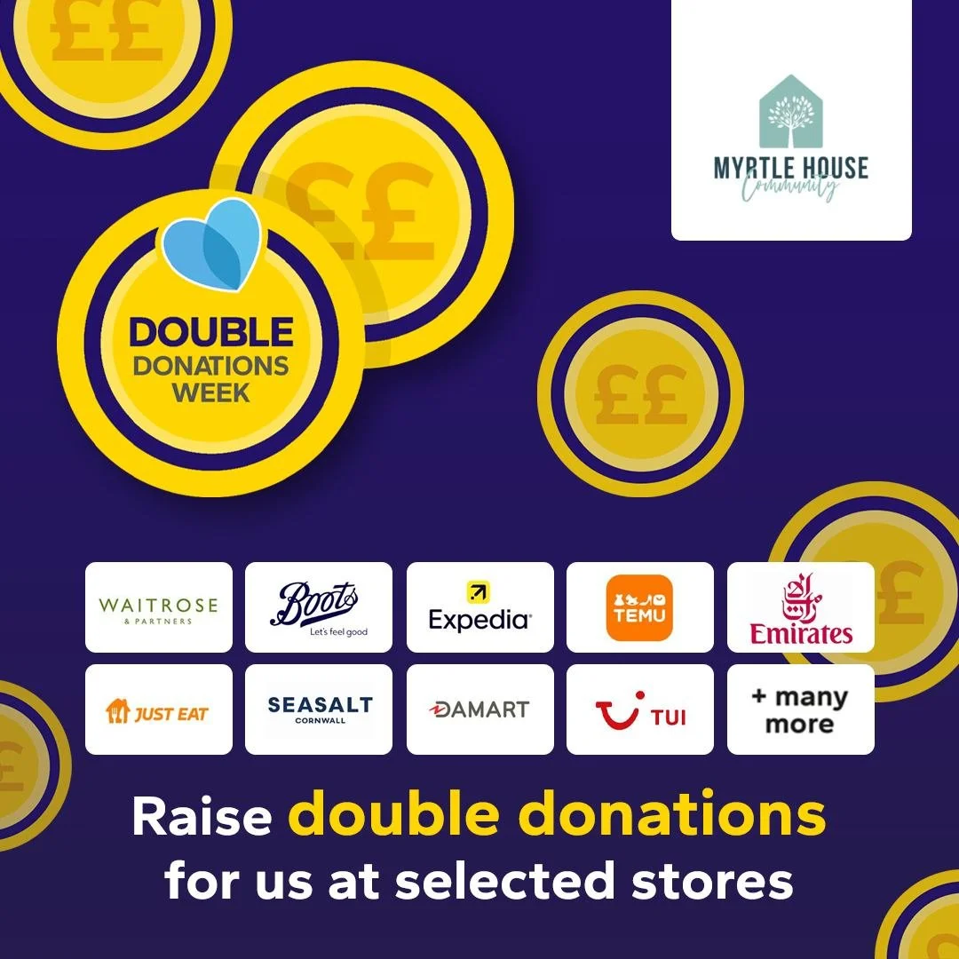 Your online shopping could raise DOUBLE the normal donation to Myrtle House thanks to our friends at @giveasyoulive. It's completely free to use - just click, shop and raise &gt; https://www.giveasyoulive.com//charity/myrtle-house-ltd?utm_source=char