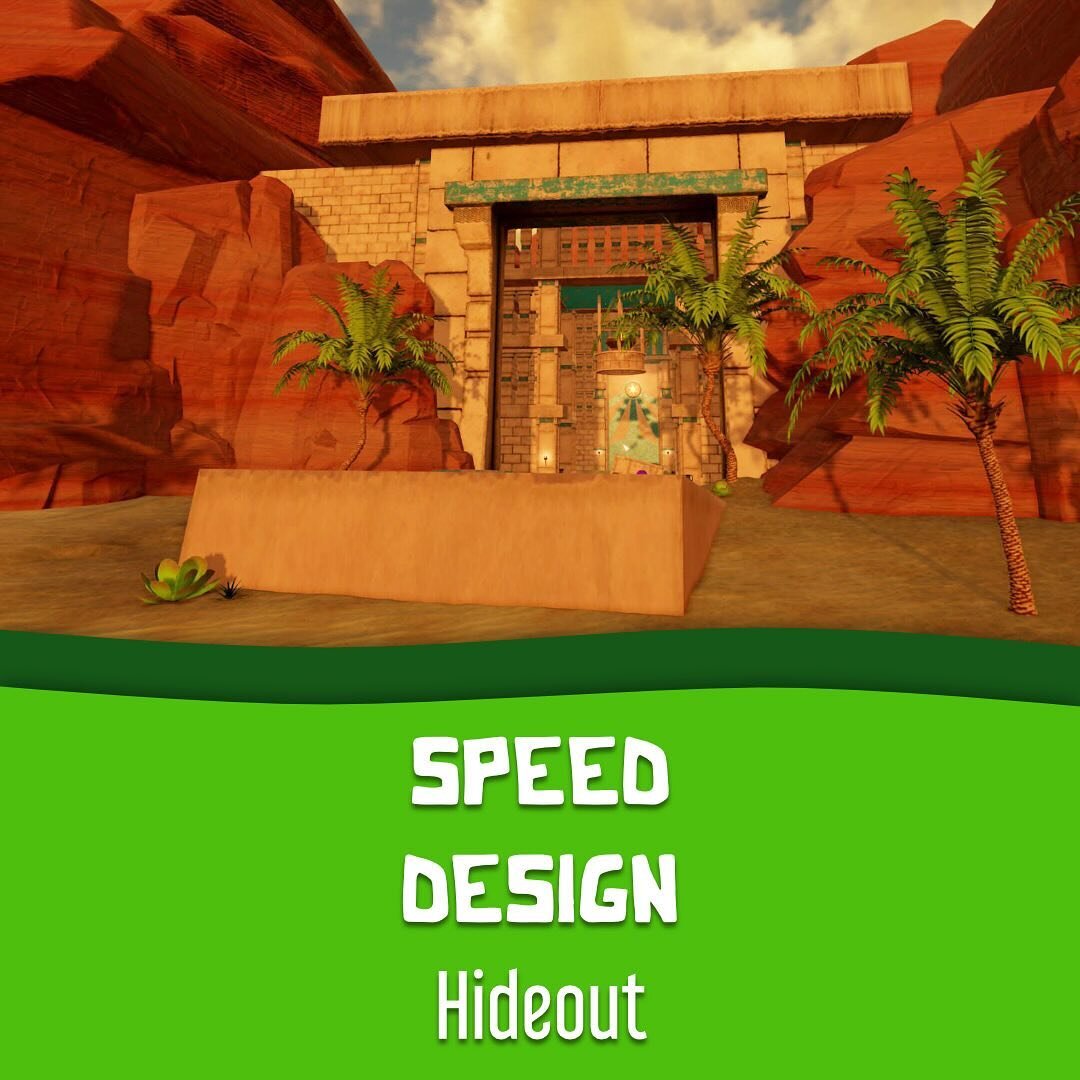 In our effort to double down on video, we&rsquo;ve just launched a new #leveldesign series on YouTube called Speed Design.

This first issue gives you a #timelapse glimpse at the construction of Hideout, a small scene we&rsquo;ll use to showcase a, c