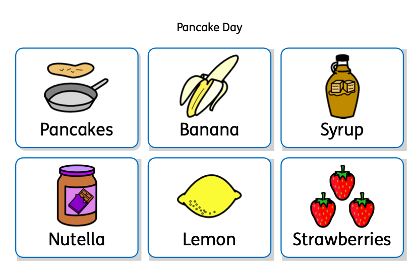 Pancake Day symbols! 