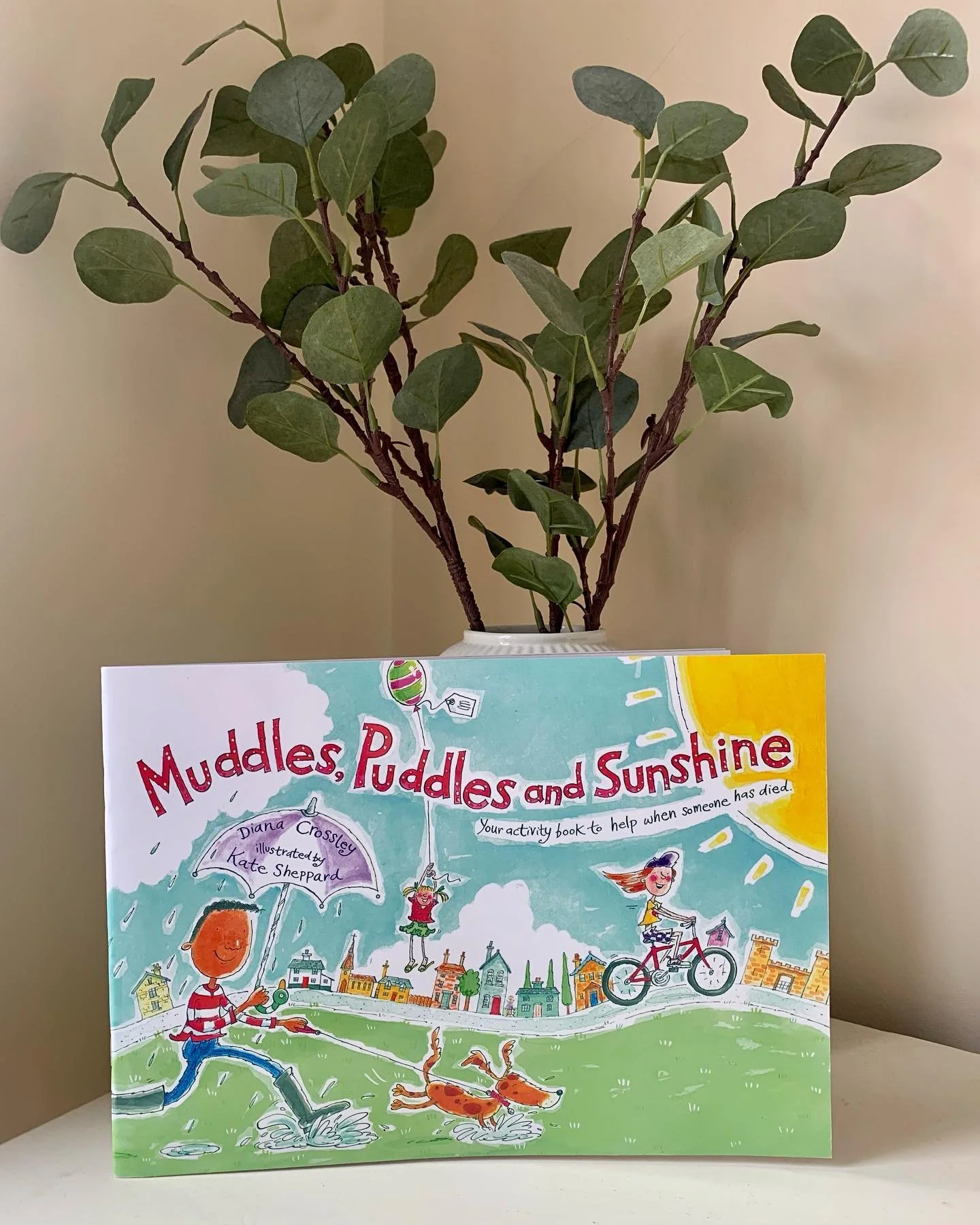 Activity book for grieving child