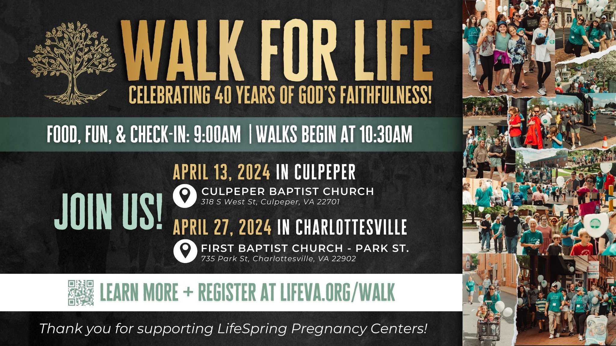 This Saturday in Culpepper! Make sure to come on out and support LifeSpring Pregnancy Center!