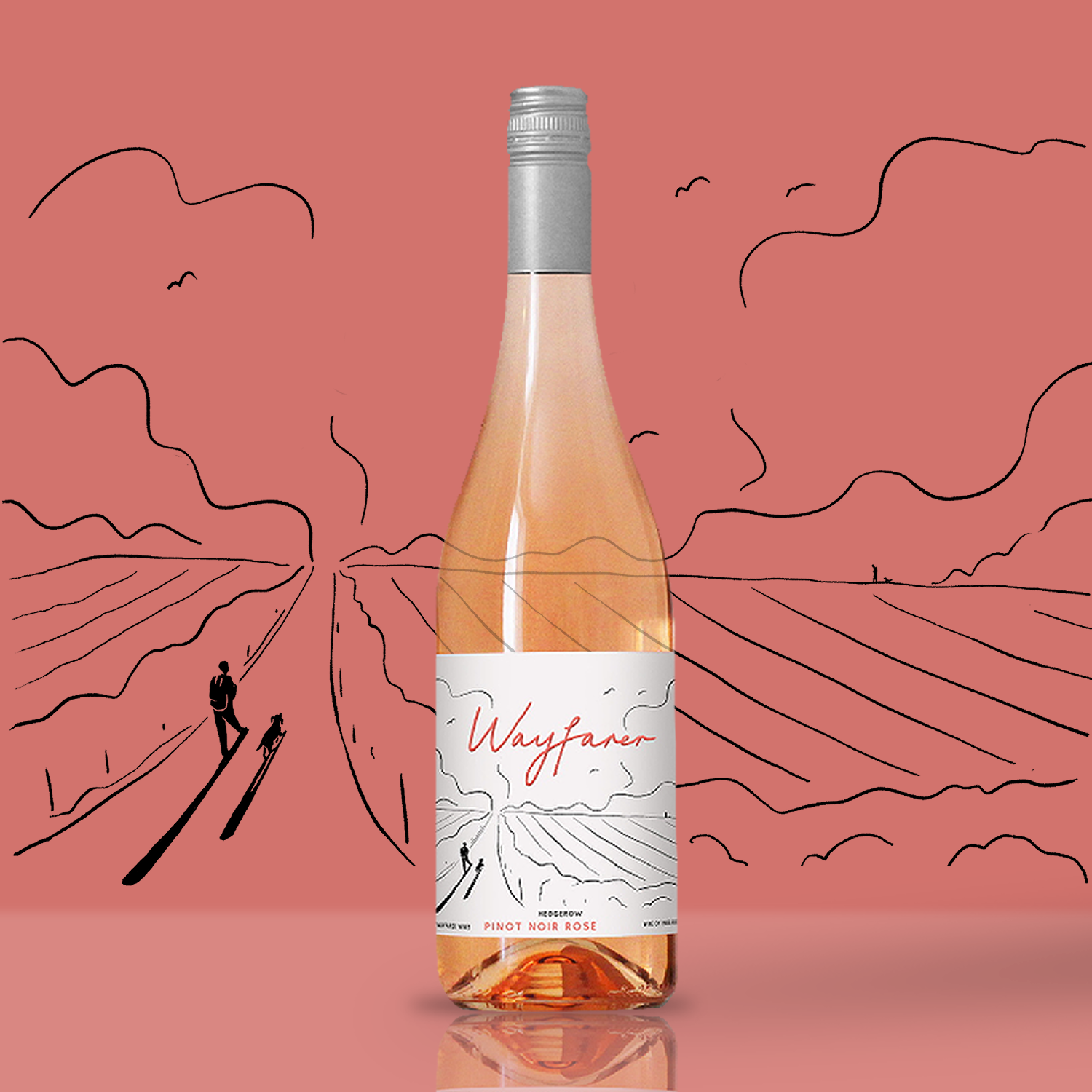 Hedgerow Pinot Noir Rosé 2022