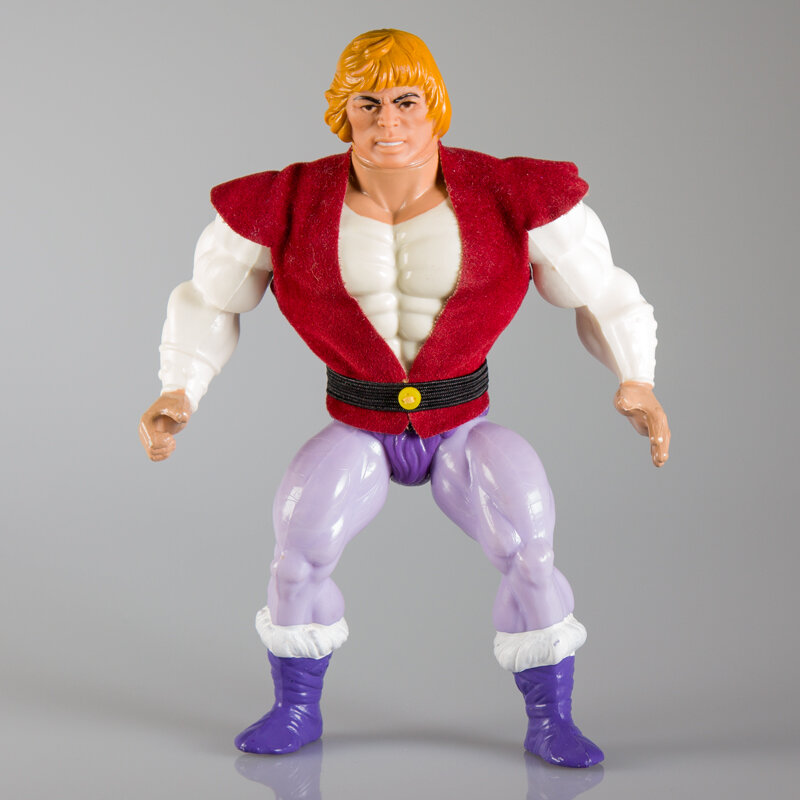  The figure is a He-Man repaint with a cloth tunic and elastic belt. 