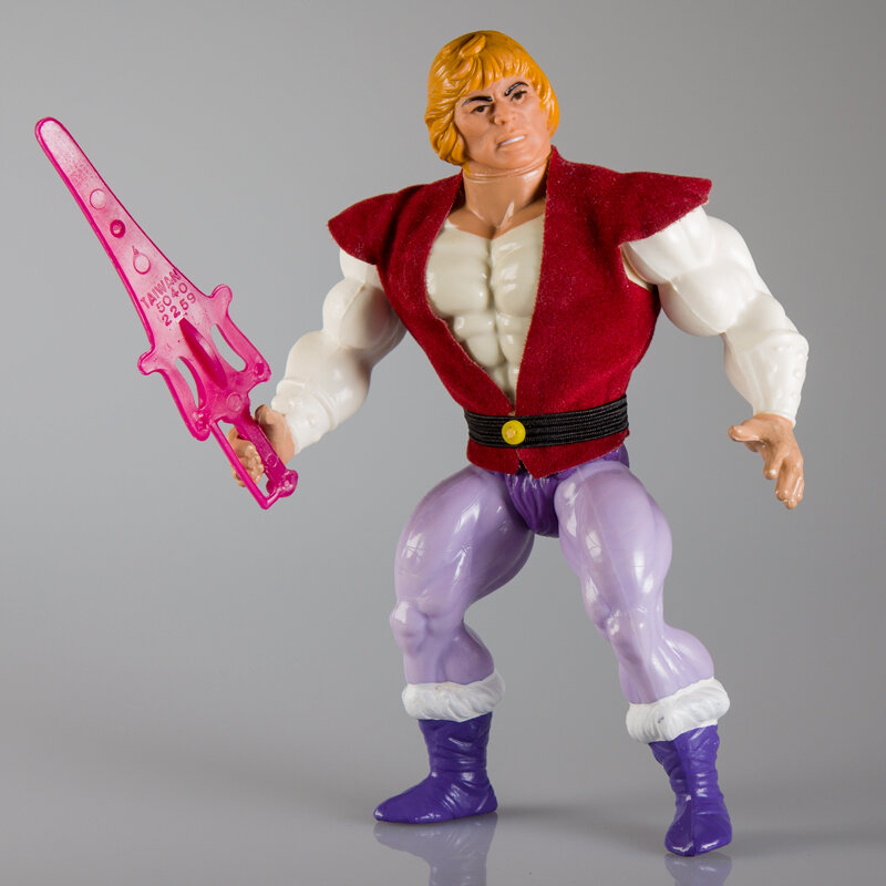  The sword is a purple version of He-Man’s (male half of the power sword). 